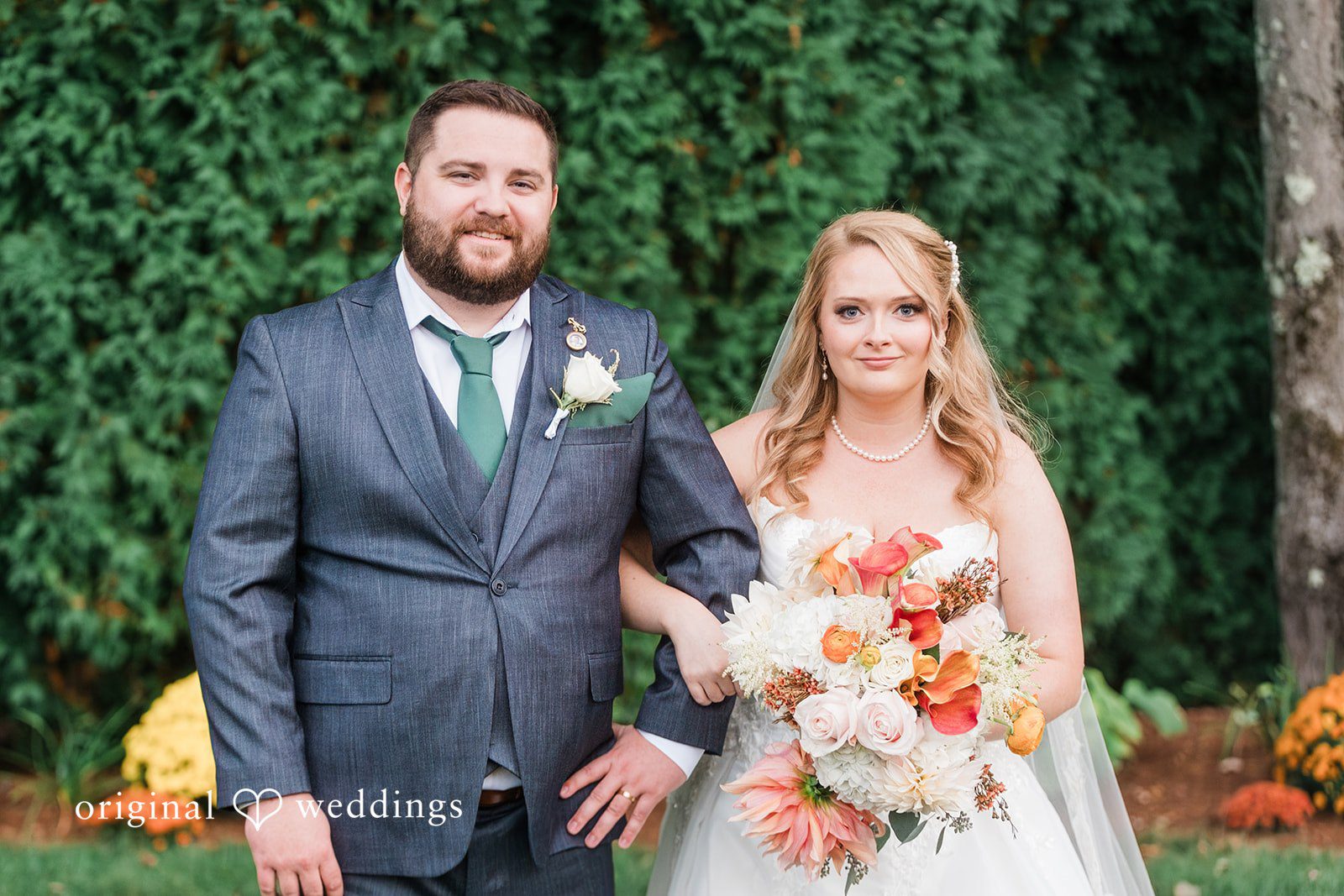 Shayna + Joseph A beautiful portrait of the couple at Avenir