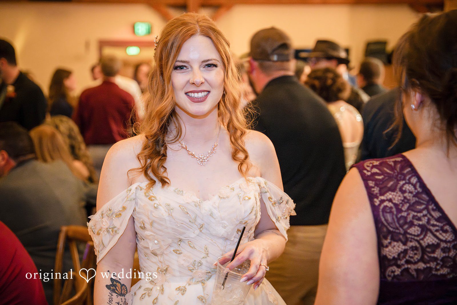 William + Alicia Stylish bridal fashion photography at Barnwood Events