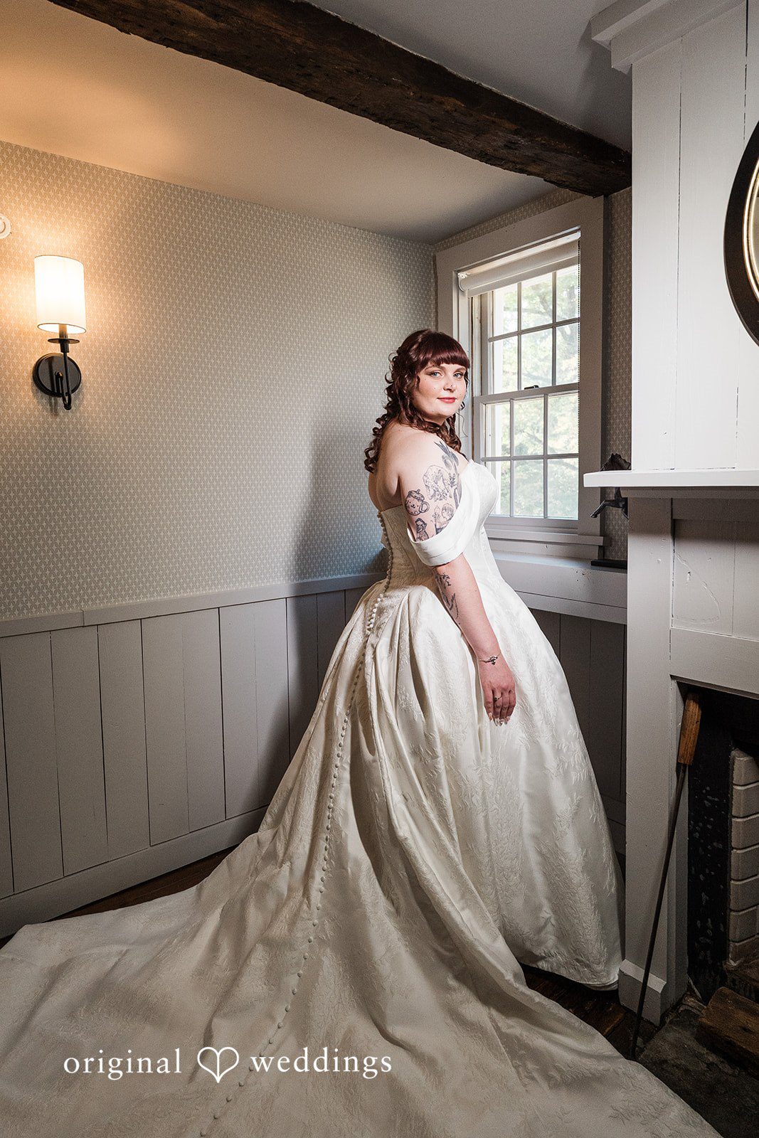 Lovely portrait of bride.