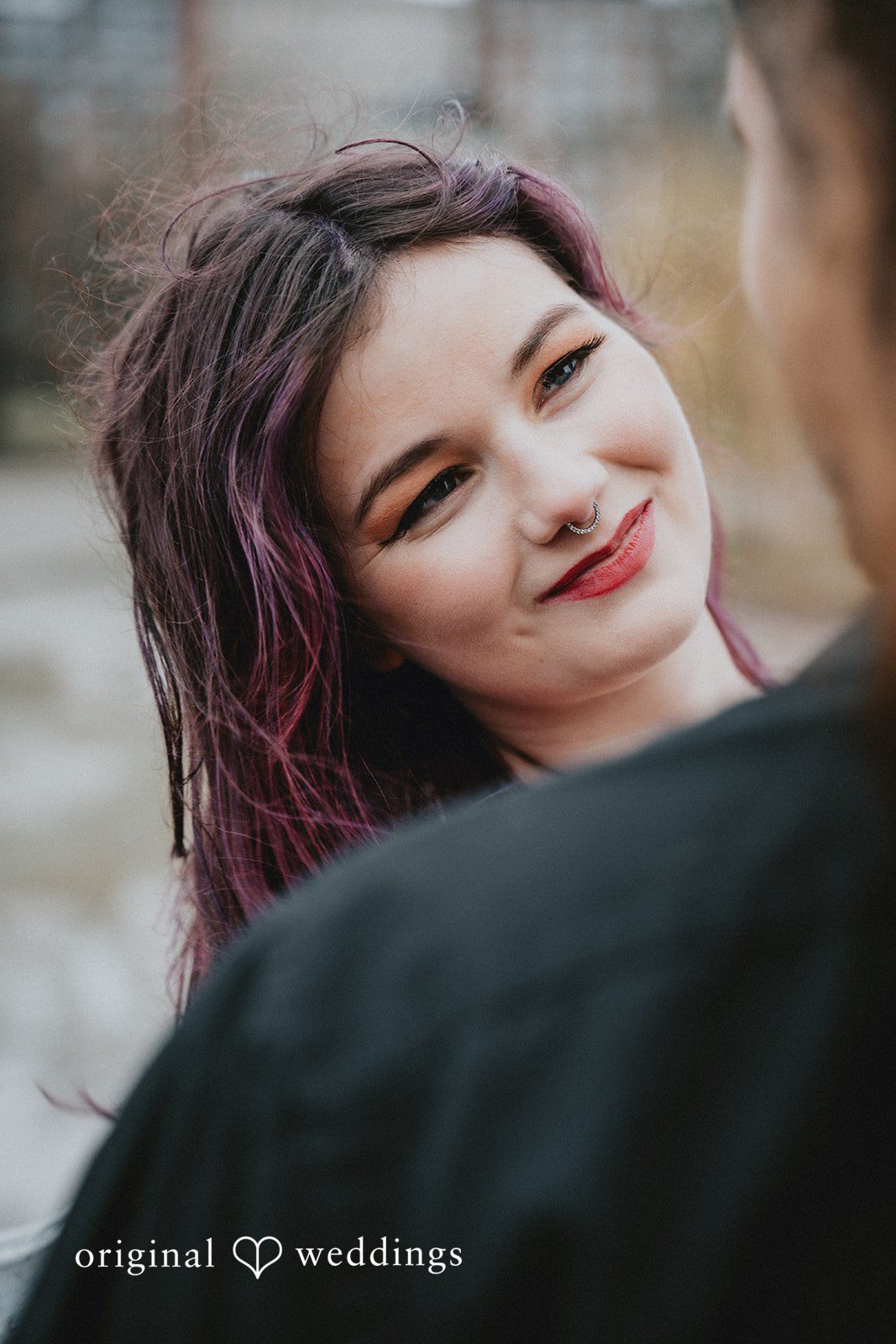 Beautiful picture of future bride