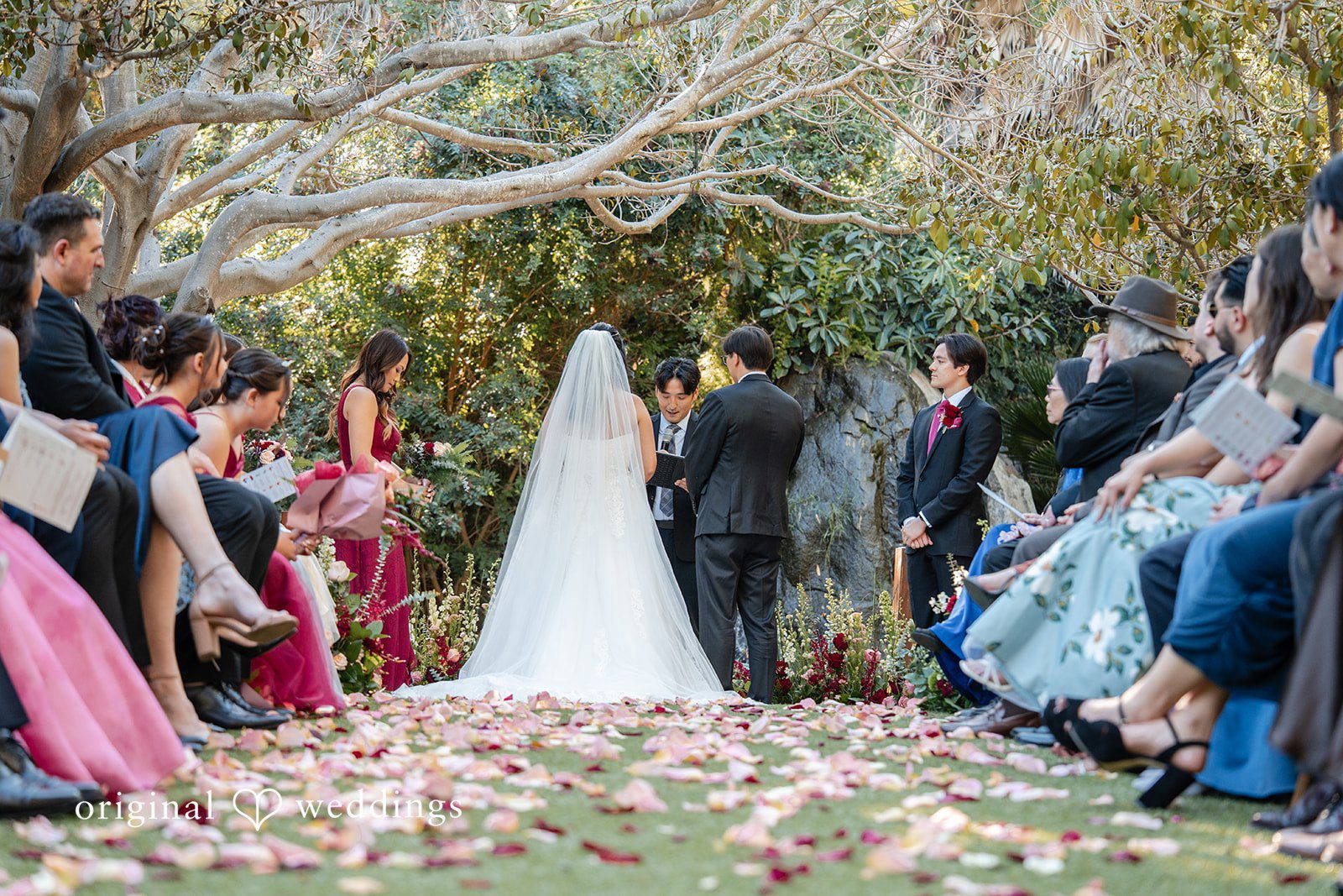 A portrait from the Botanica wedding ceremony