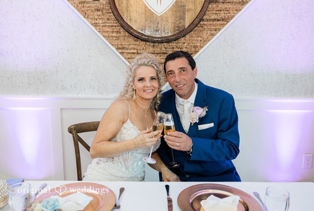 Nichelle + Marcos Stunning Portrait of Couple at Calvary Chapel Bible Fellowship captured by San Diego wedding Photographers from Original Weddings.
