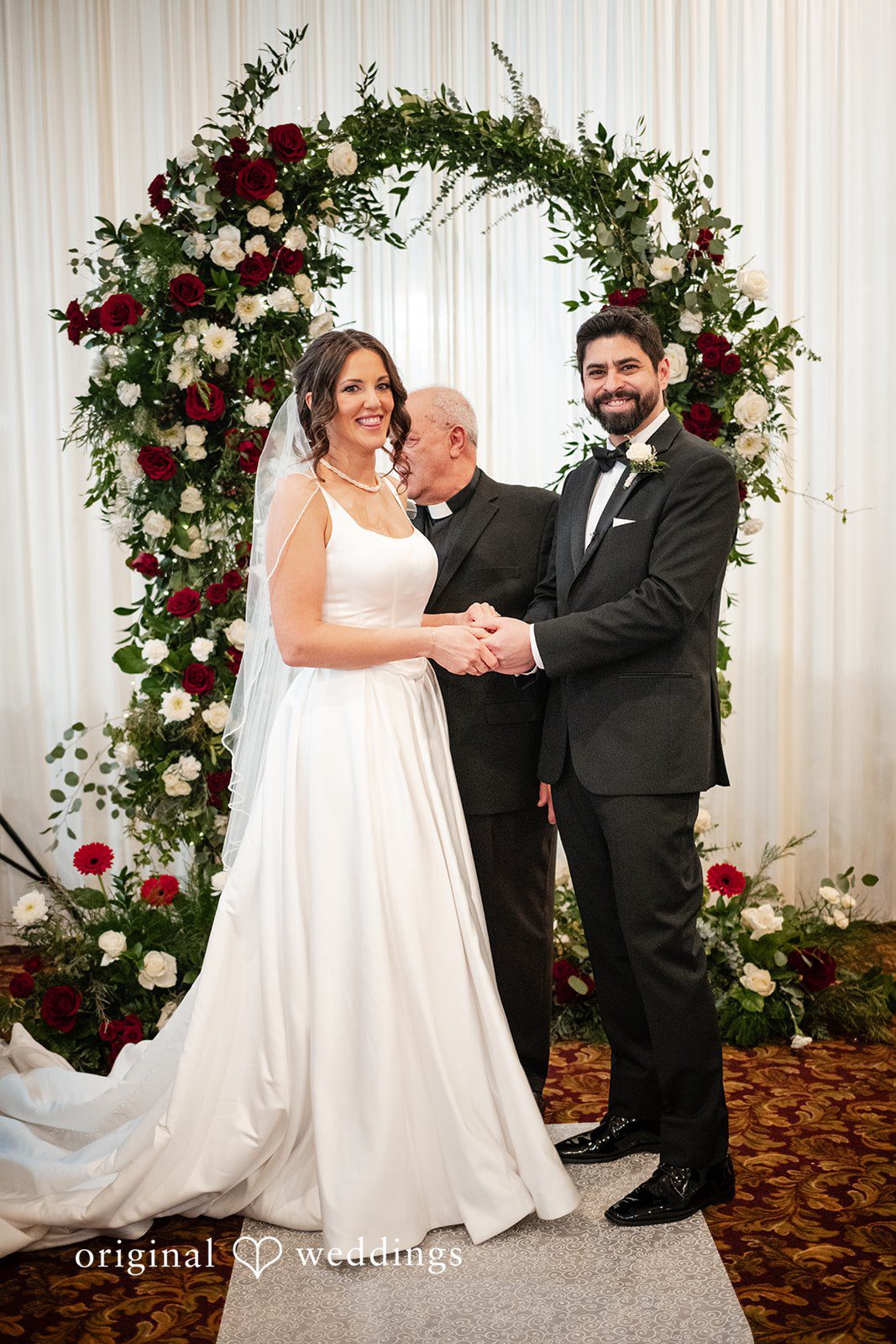 Elizabeth + Aldo Emotional vow exchange between Elizabeth & Aldo