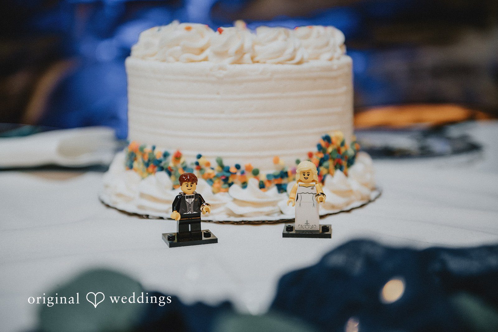 Kelsi + Christian The wedding cake