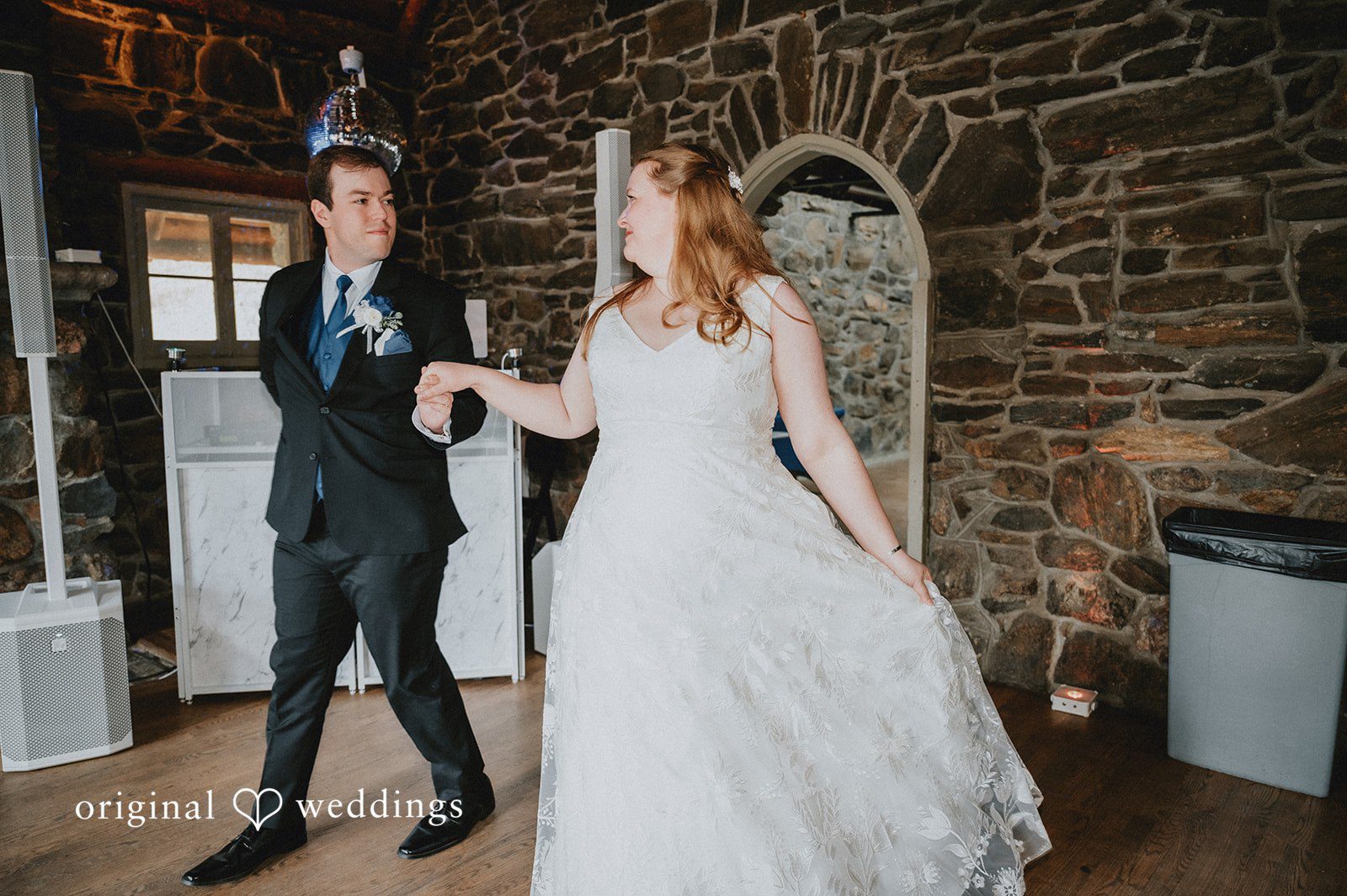 Kelsi + Christian The couple makes an entrance