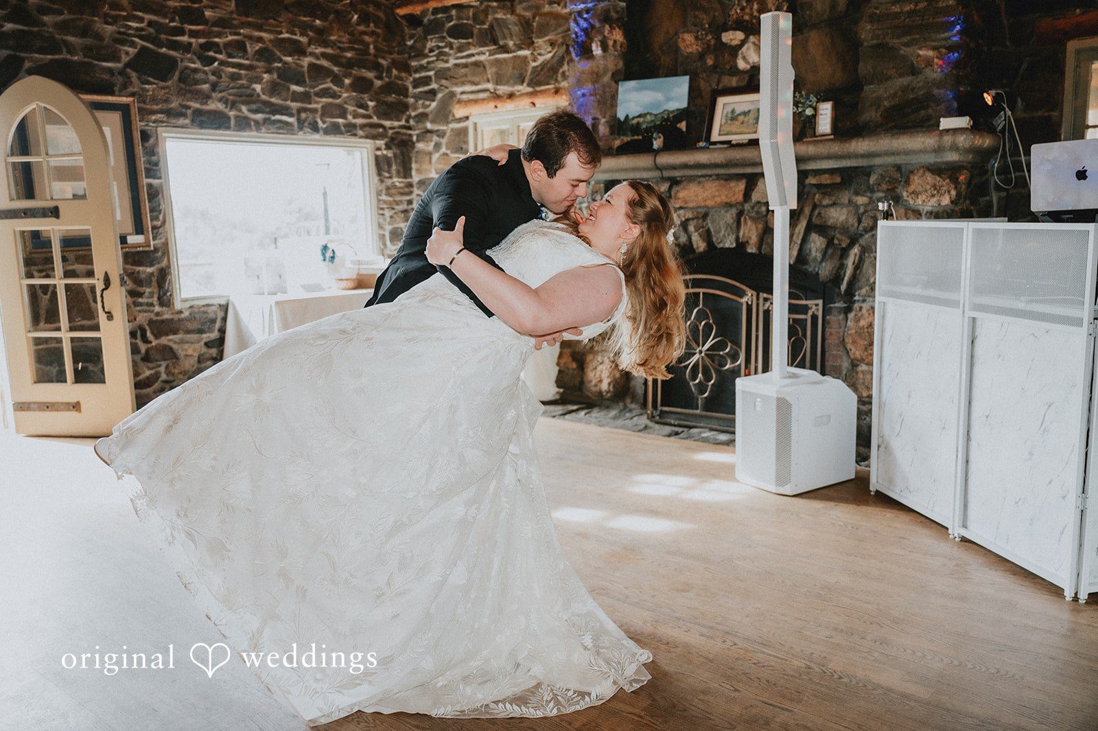 Kelsi + Christian The couple takes their first dance