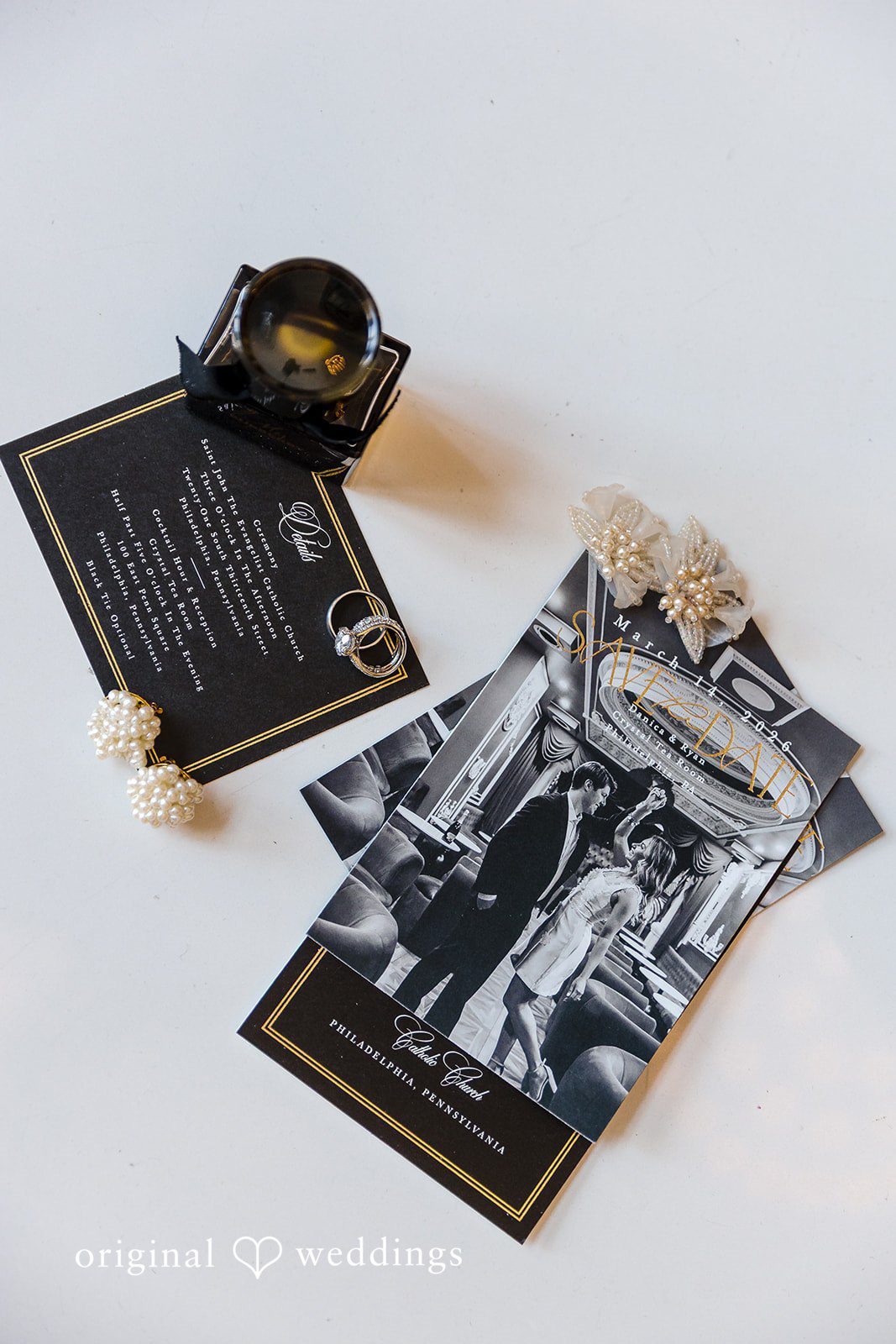 Black and white wedding IV