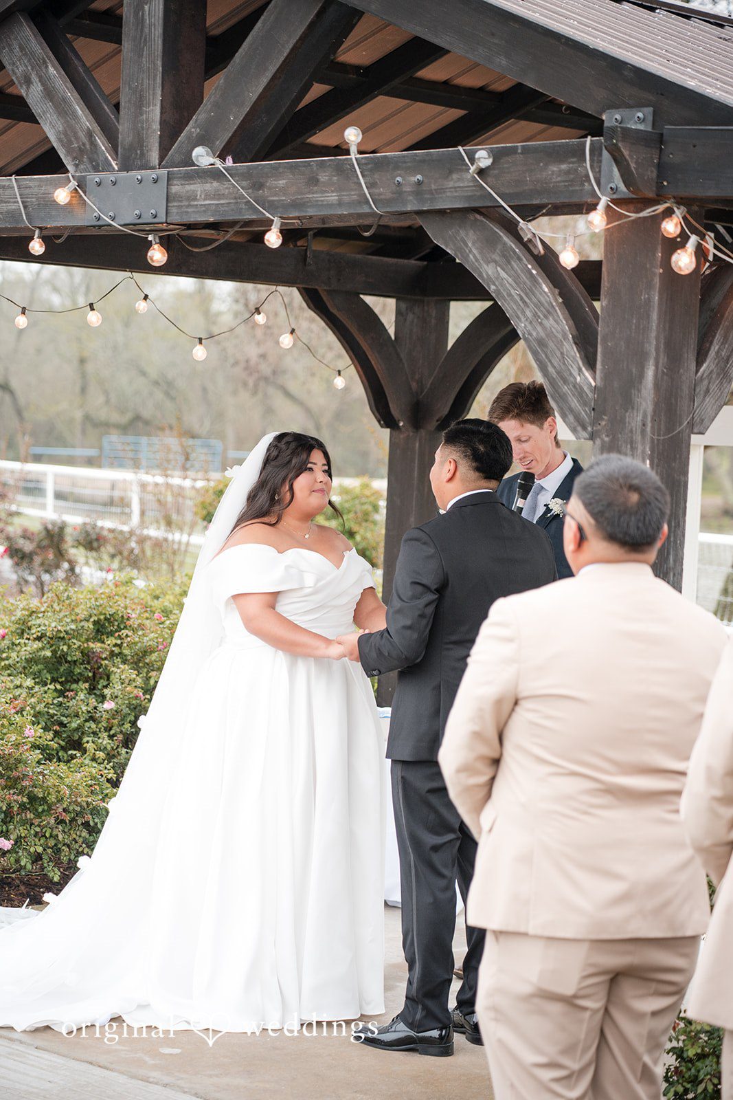 Cecilia + Jose Stunning picture of couple while holding hands