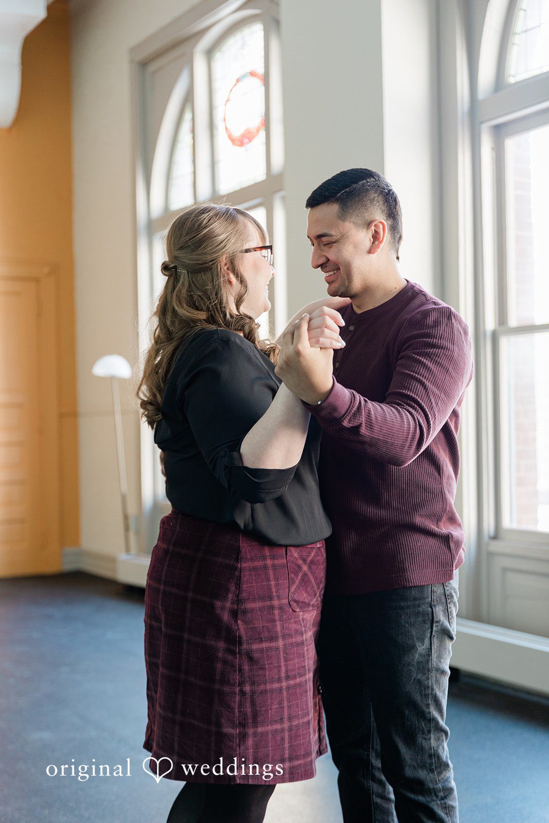 Couple enjoying every moment of session