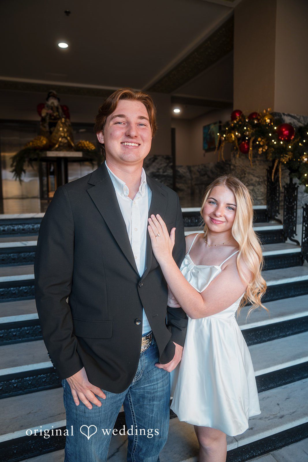 Lovely couple enjoying during their photo session