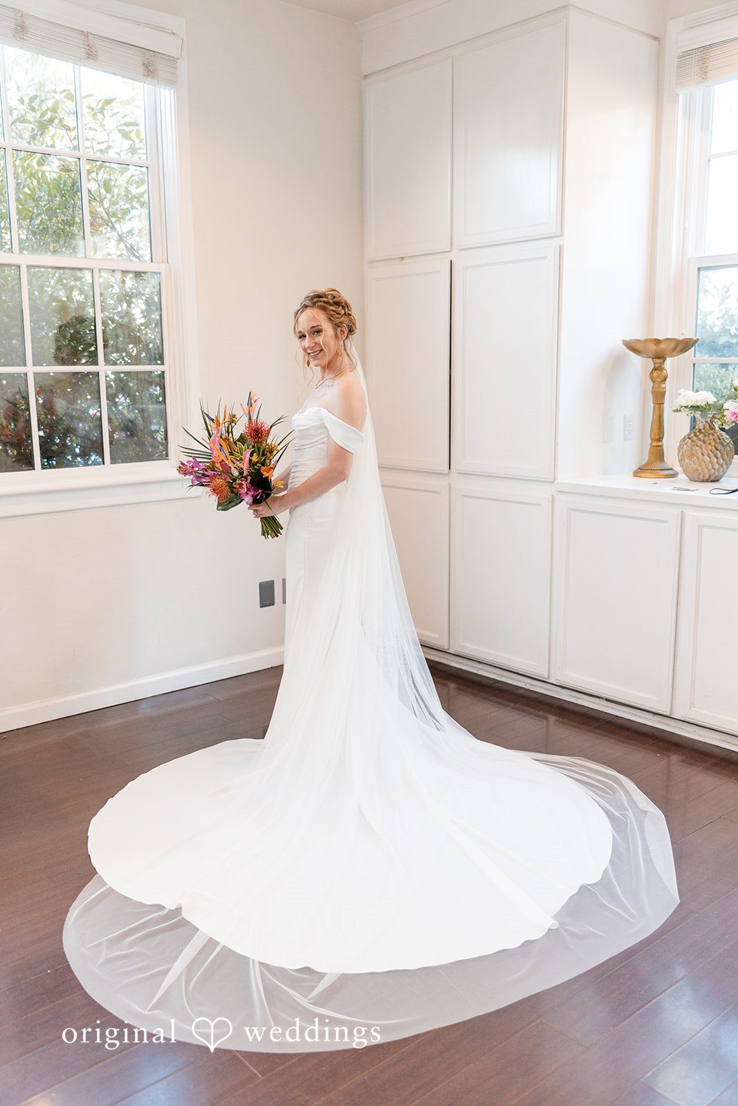 Stunning Portrait of bride at Cuvier Club by Wedgewood Weddings.