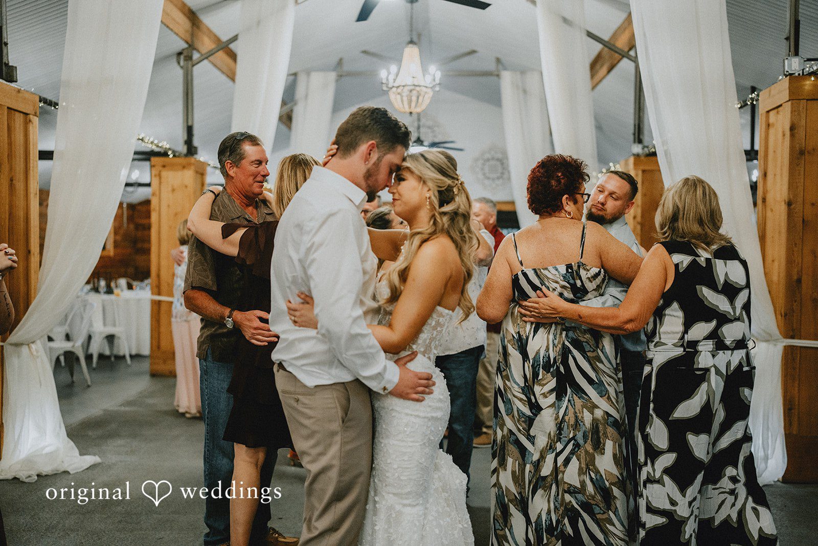 Catalyna + Nik Guests celebrating during the wedding reception