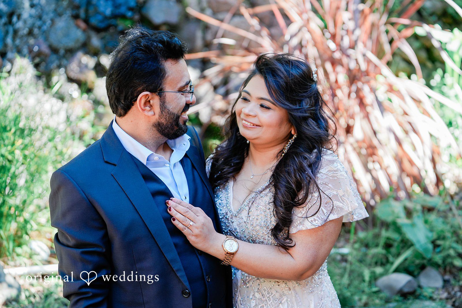Lovely picture of couple looking at each other