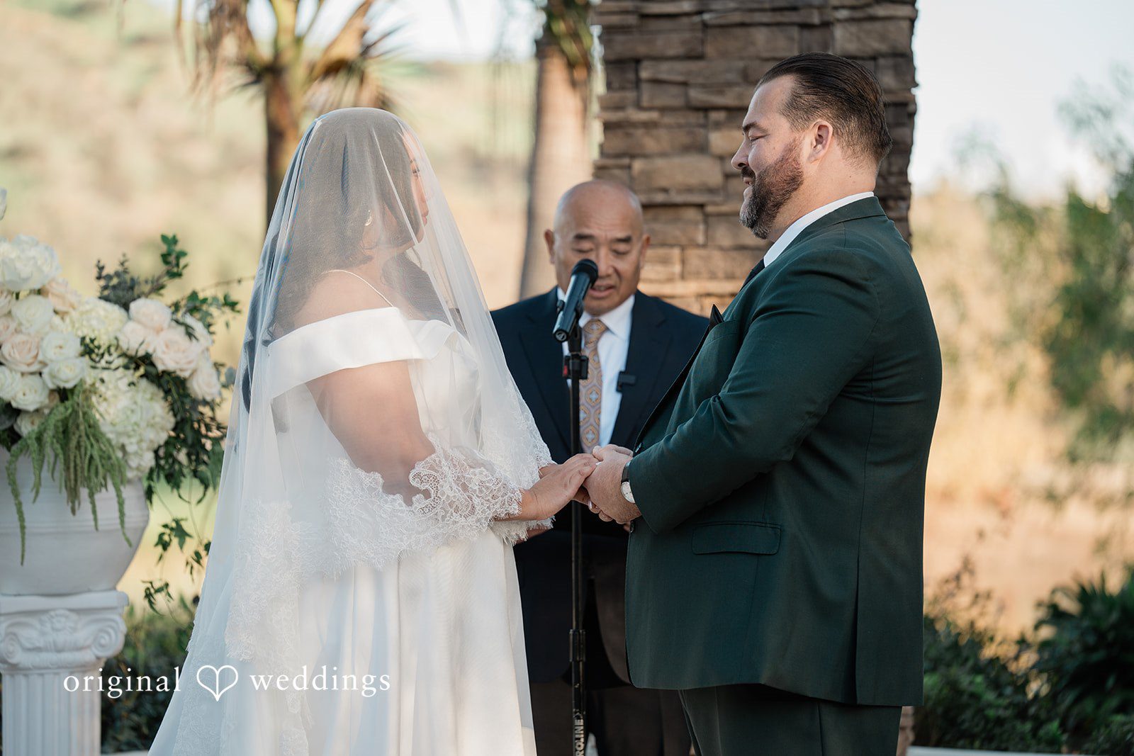 Jinelle + Brett Emotional wedding ceremony moment