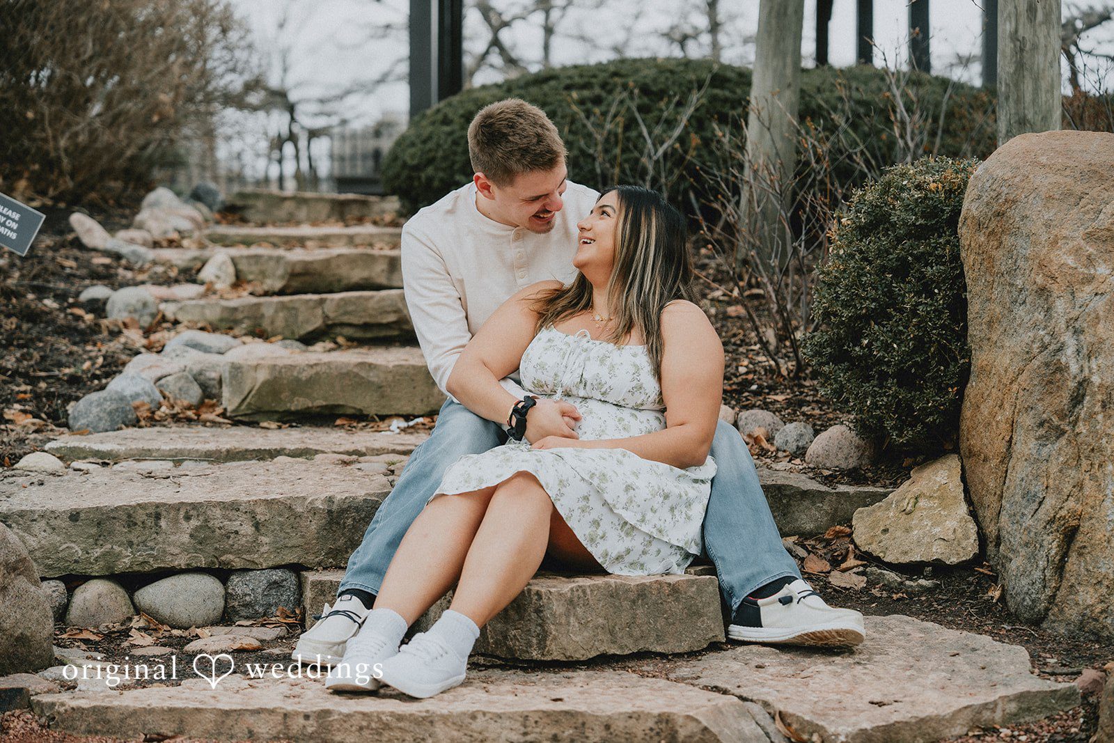 Lovely portrait of couple.
