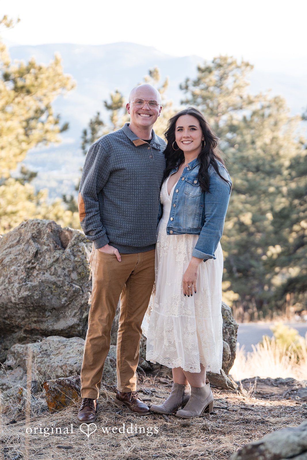 Lovely portrait of couple at Genesee Park
