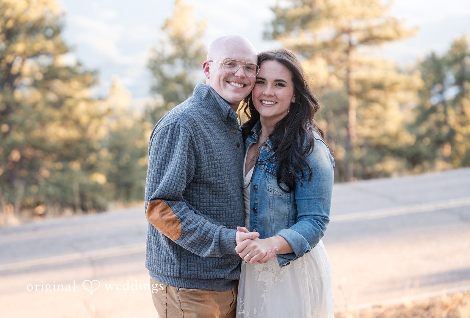 Engagement session photography at Genesee Park by original weddings capturing the true love