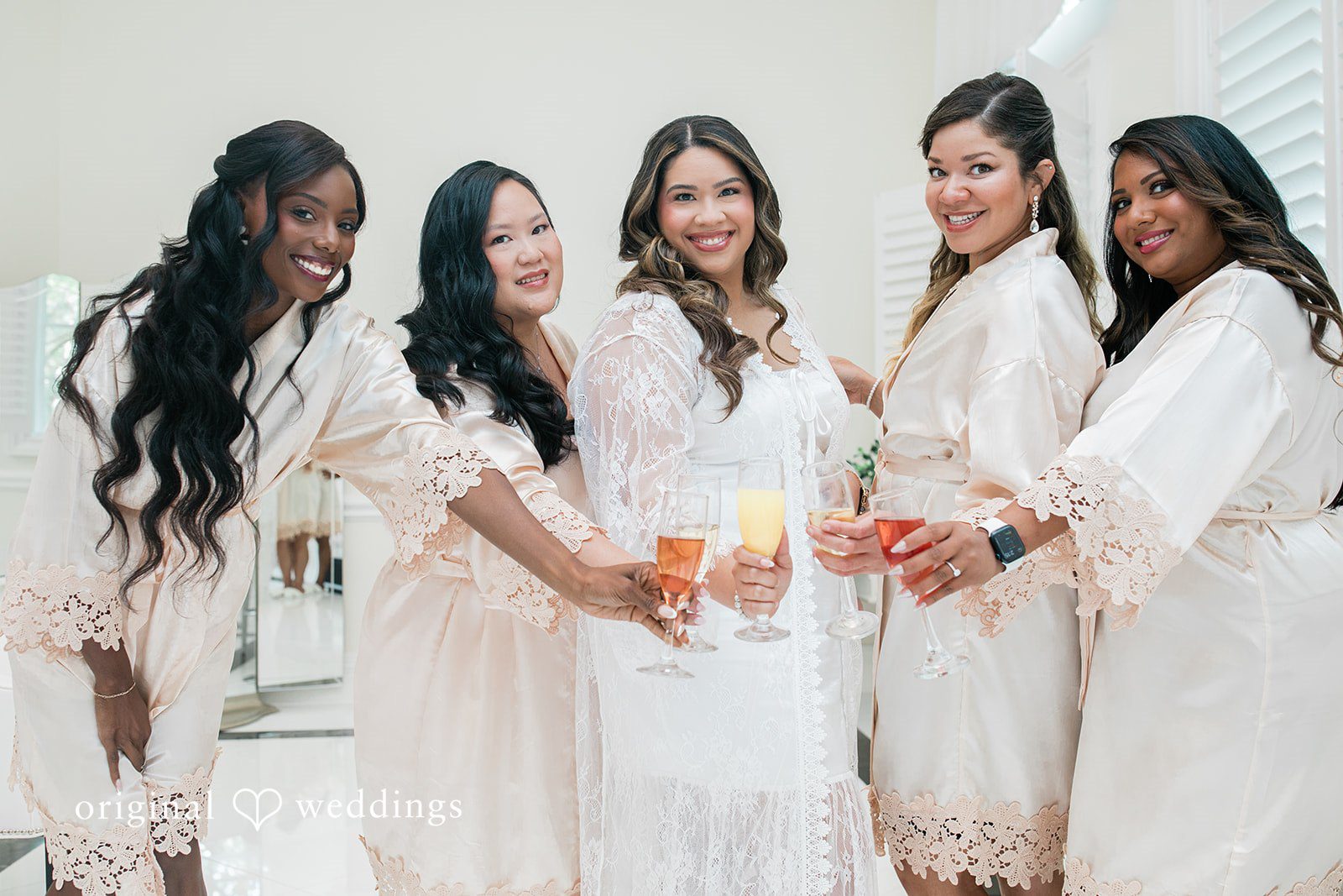 A portrait from the bridal shower