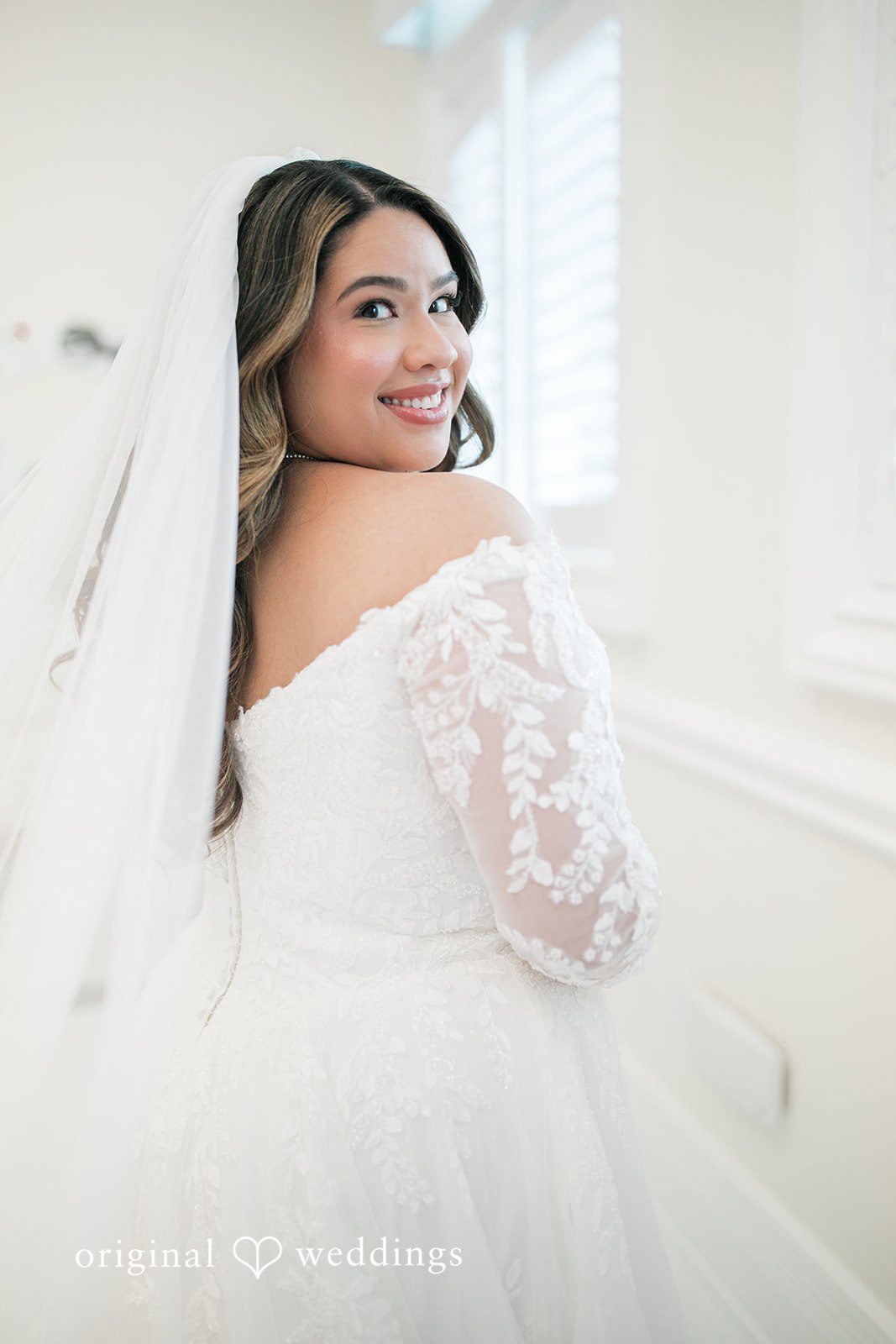 Our Orlando wedding photographers captured a stunning portrait of the bride
