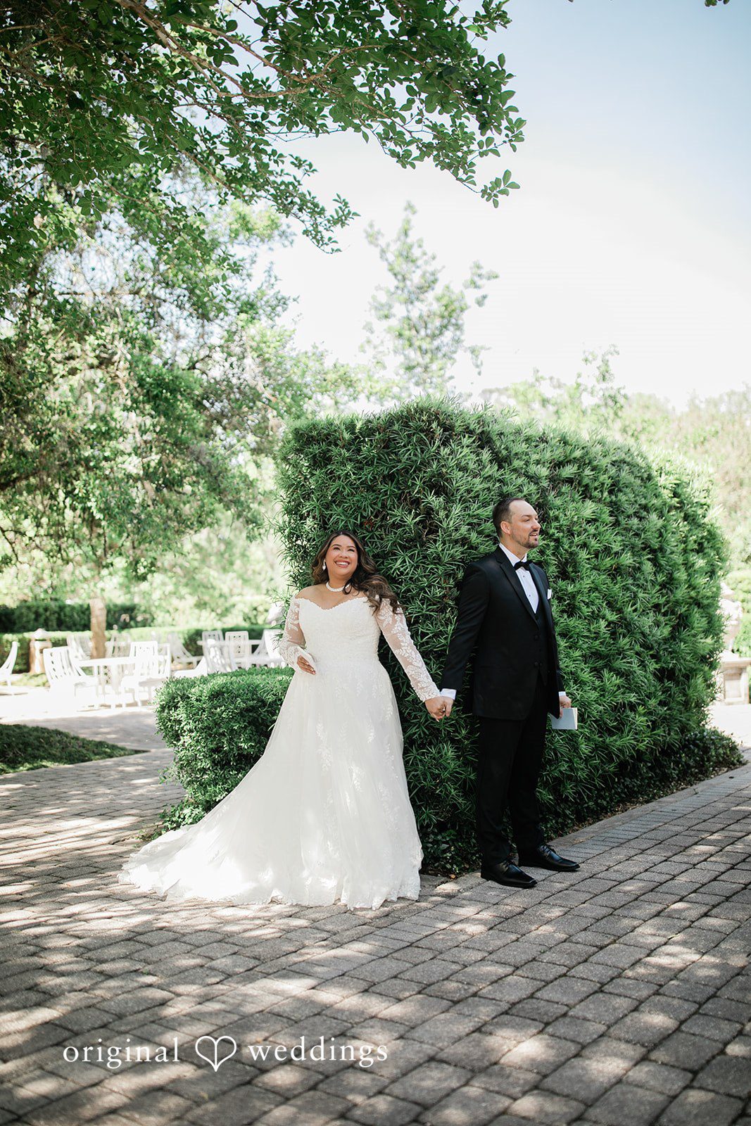 Our Orlando wedding photographers captured a stunning portrait of the couple at Golden Ocala Golf & Equestrian Club