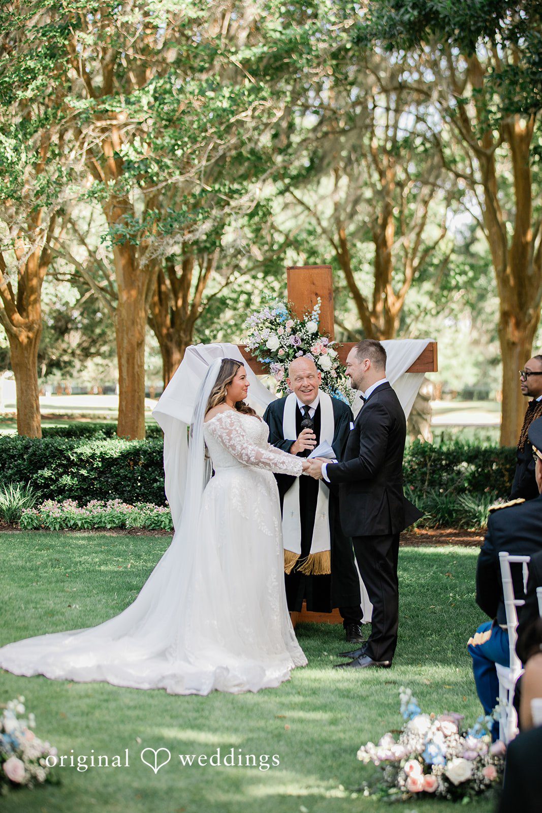 The couple is about to be joined as one