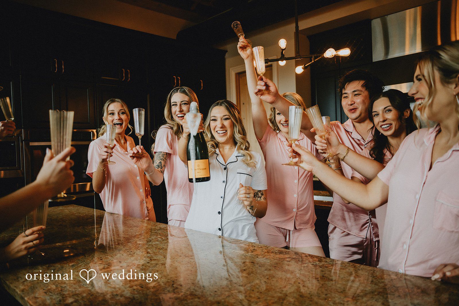 A portrait from the bridal shower