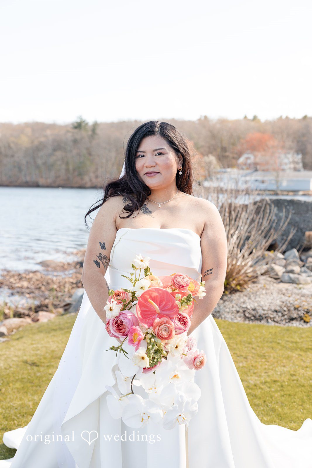 Vanessa + Bryant A stunning portrait of the bride