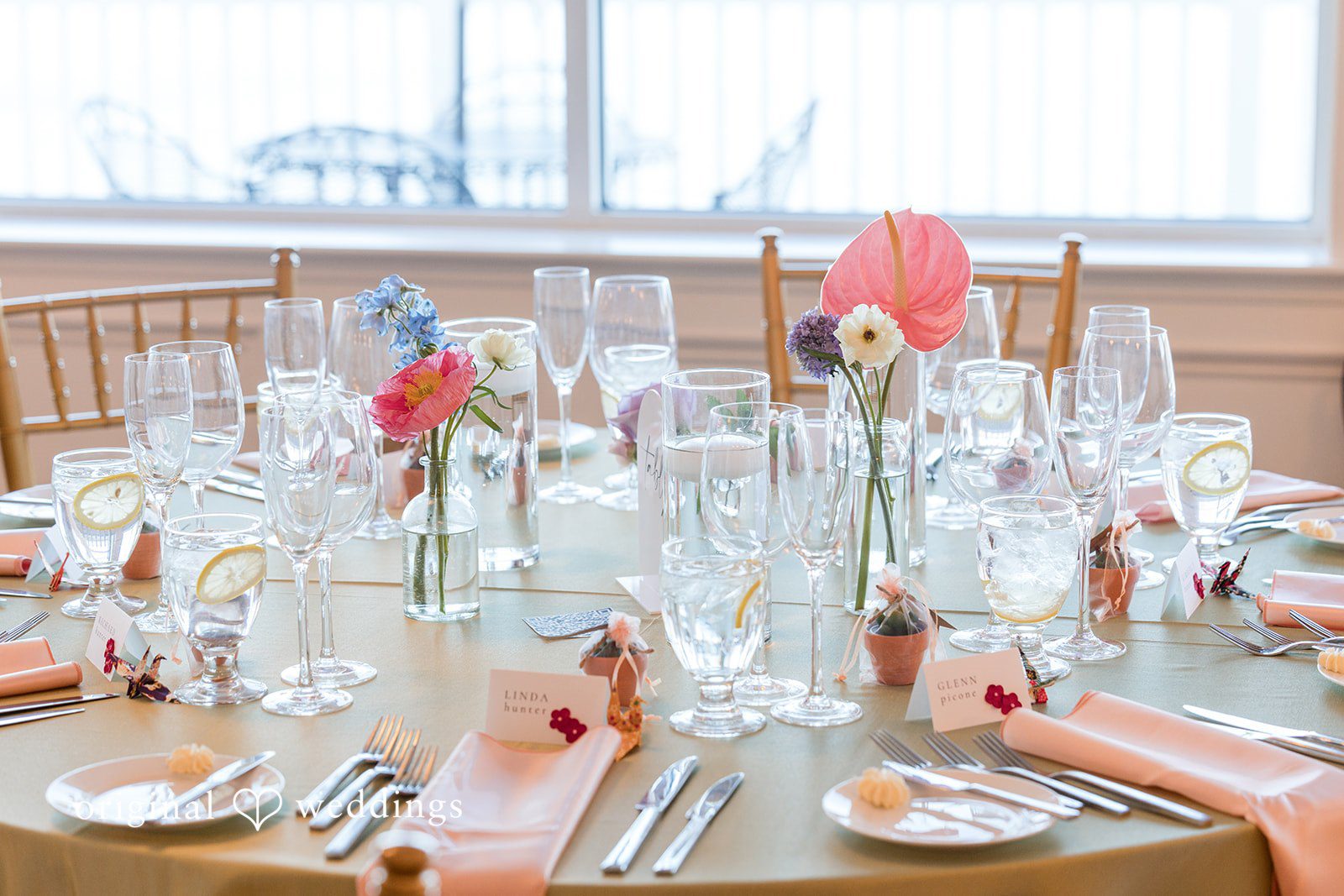 Vanessa + Bryant Table details