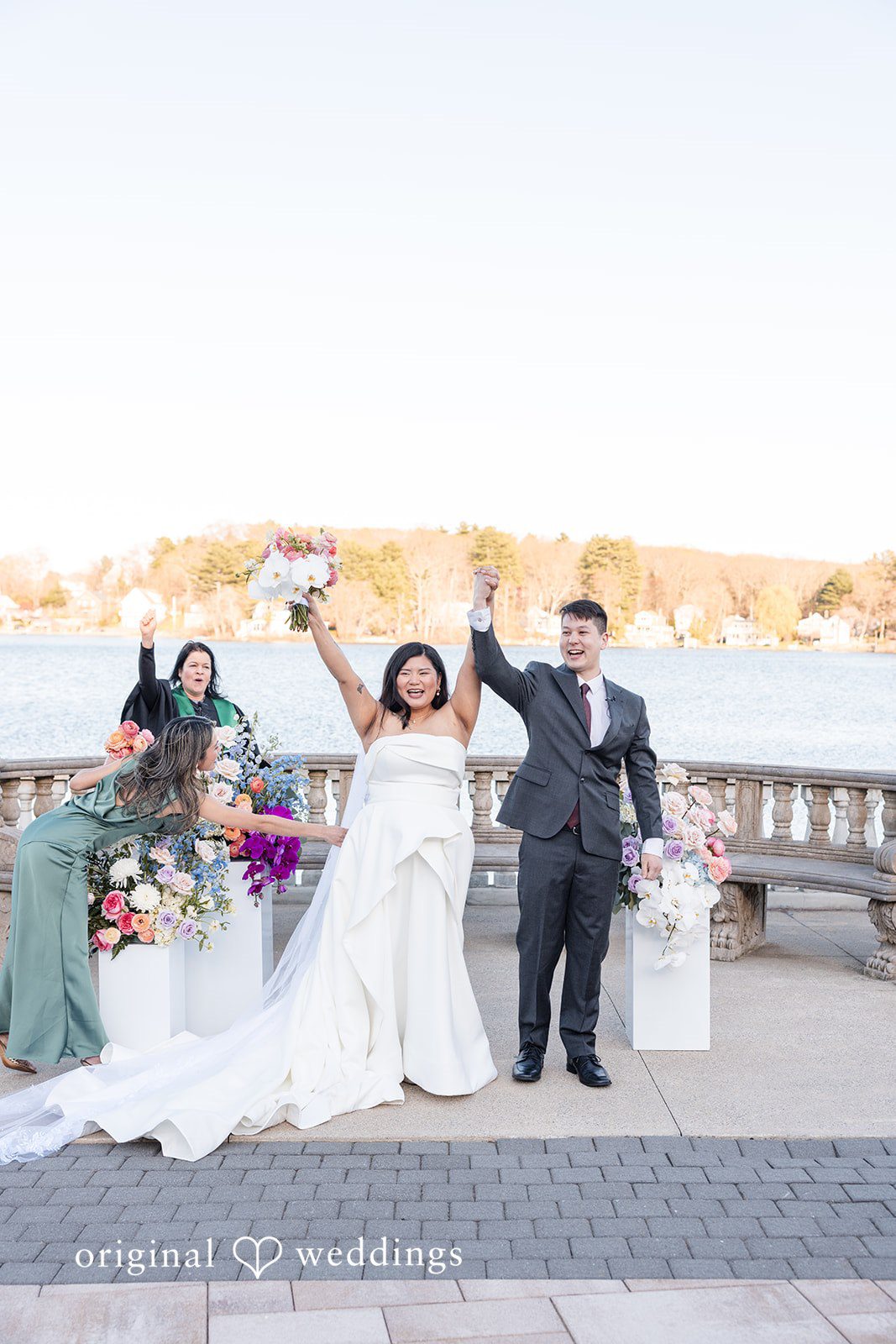 Vanessa + Bryant The couple shows deep excitement