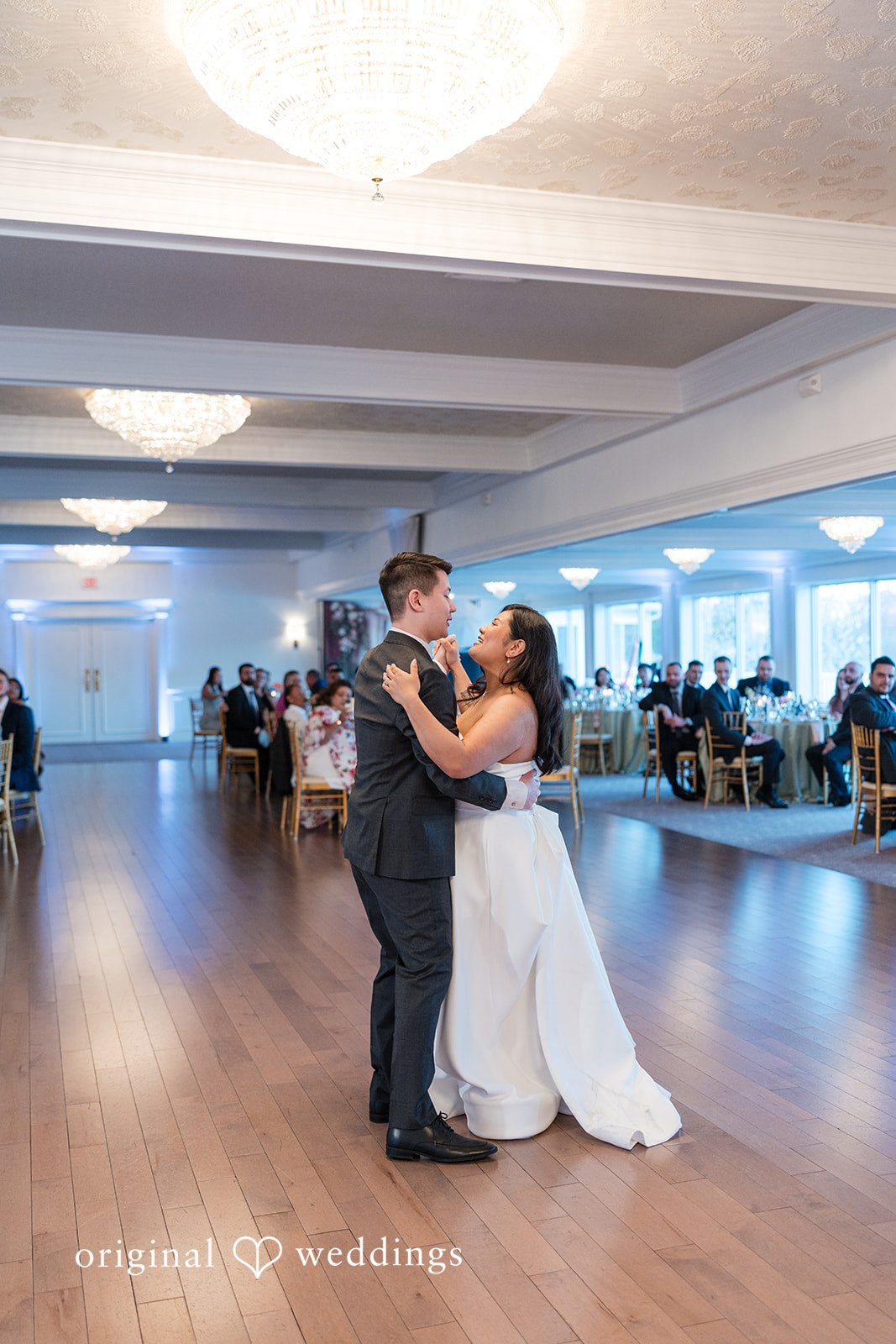 Vanessa + Bryant The couple takes their first dance