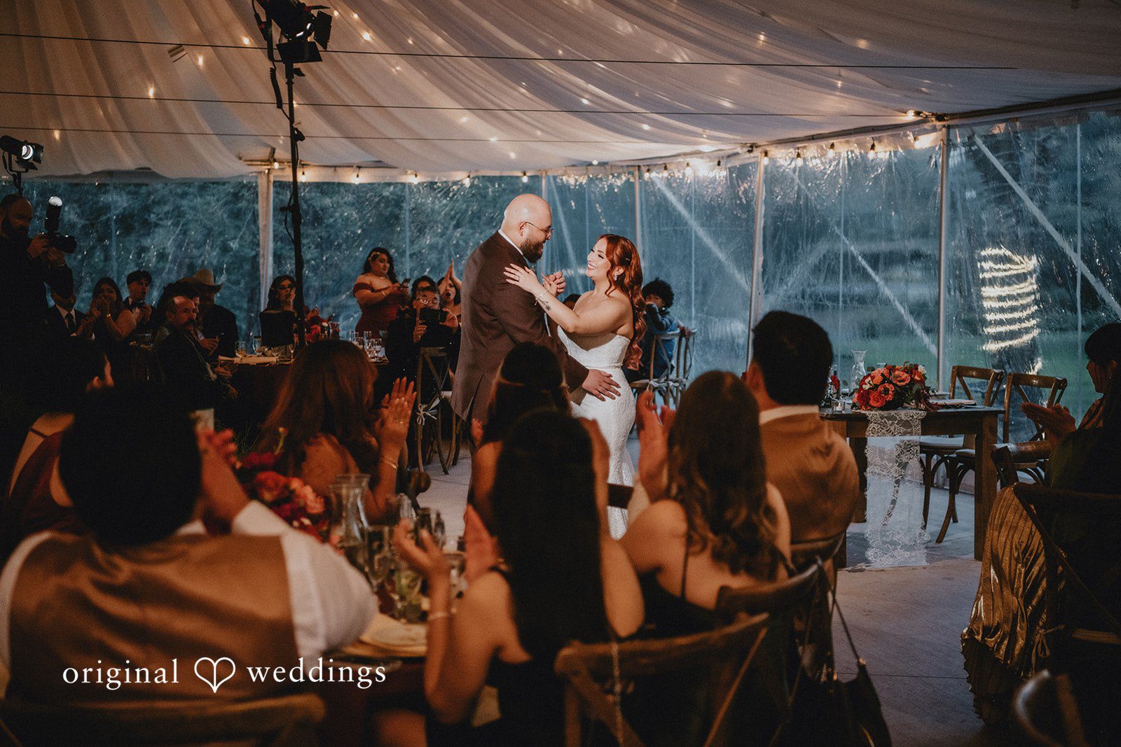 Couple sharing their love by dancing