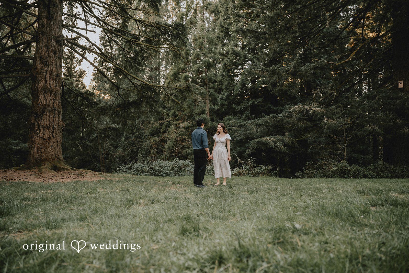 The couple at Hoyt Arboretum