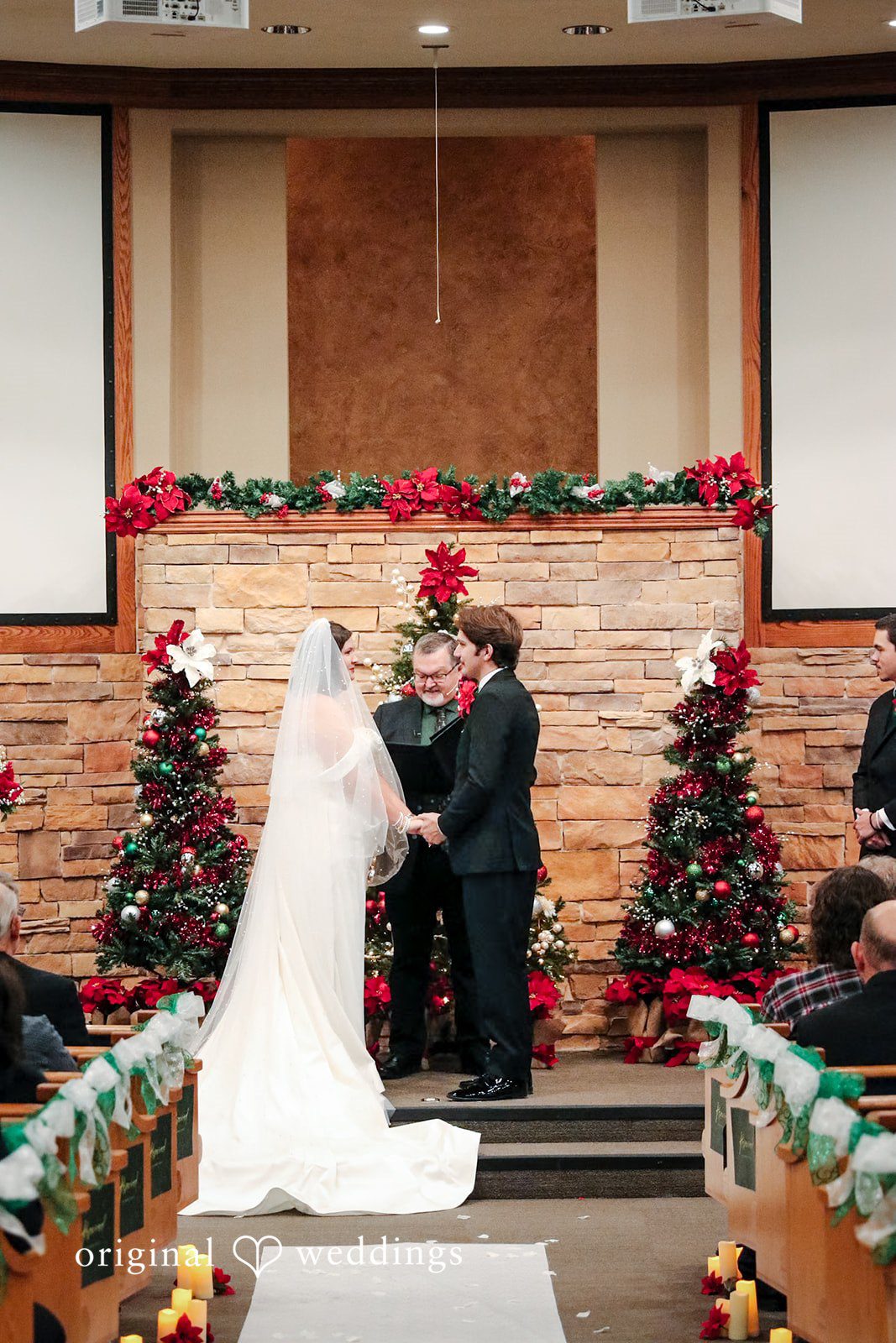 A portrait from the wedding ceremony