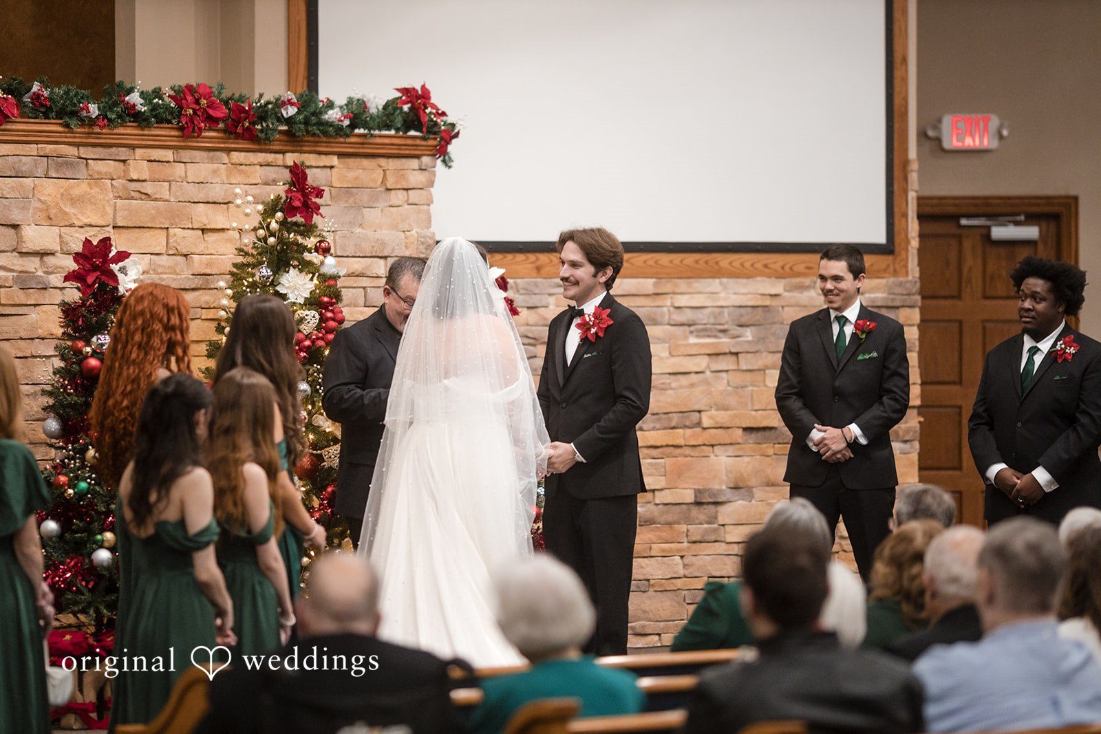 A portrait from the Keller Church of Christ Wedding ceremony