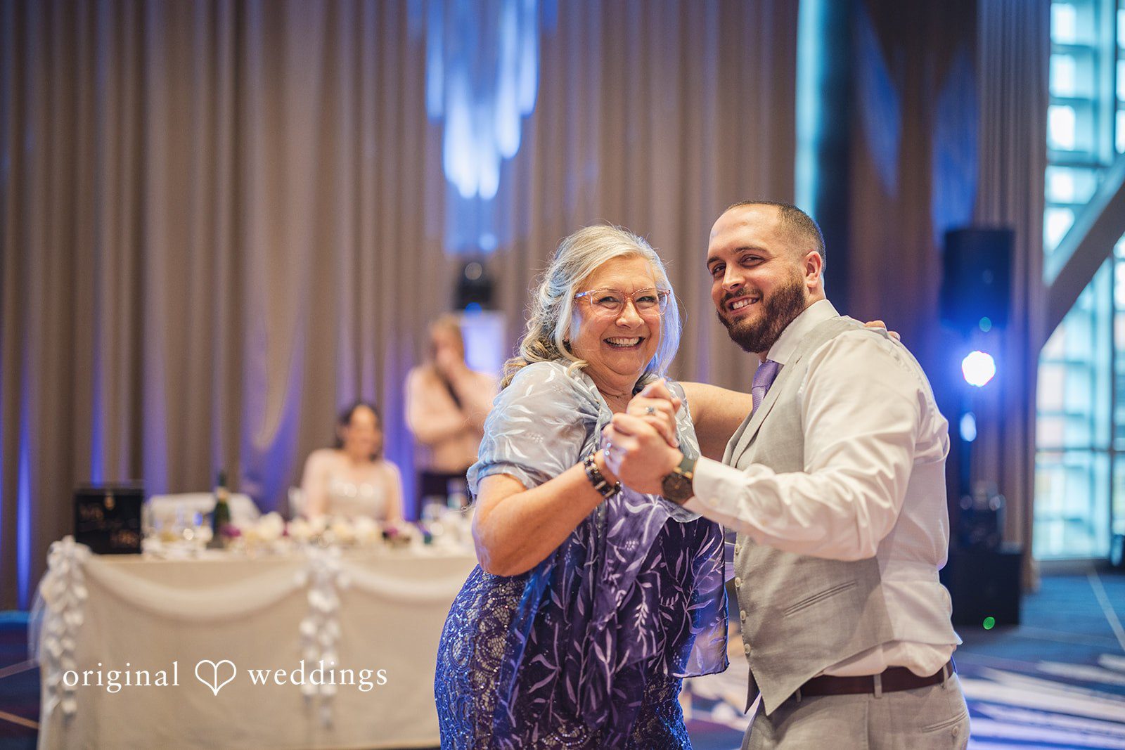 Nicolas + Nicole Groom dancing with his mother during the reception