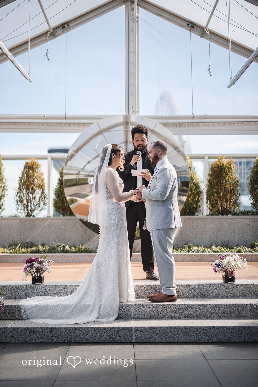 Nicolas + Nicole Seattle Wedding Photographers at King Street Ballroom | Nicolas & Nicole -
