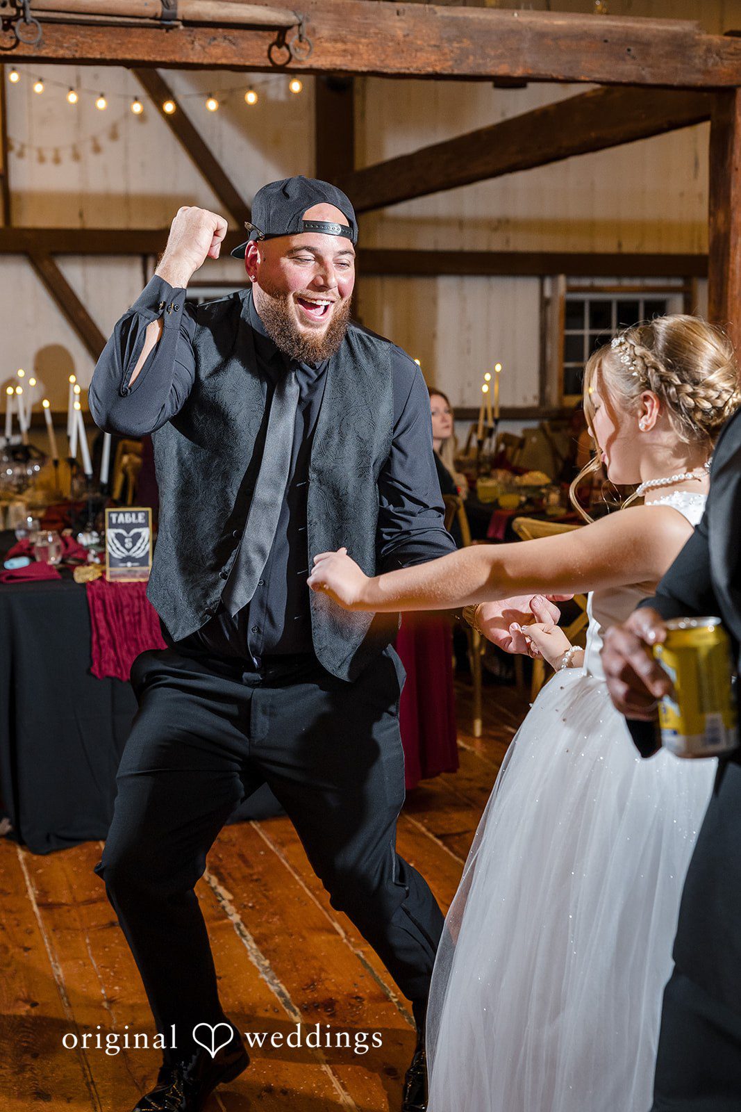 April + Joseph Beautiful reception dance floor moment