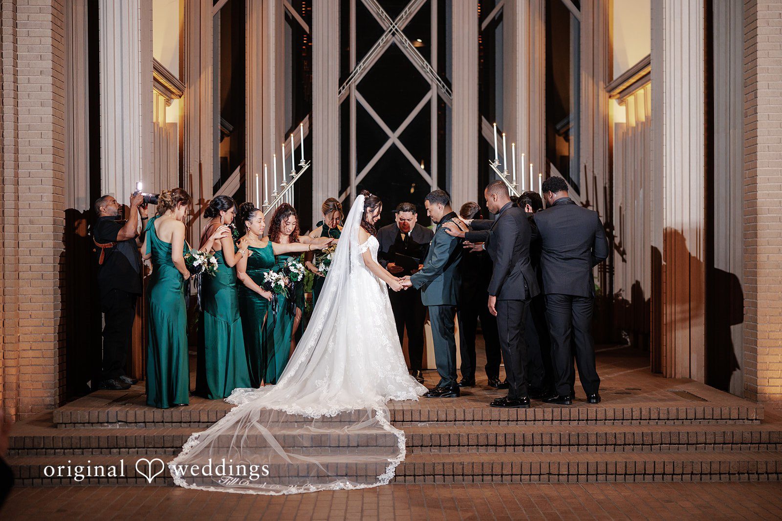 Cassandra + Benjamin Wedding blessing time