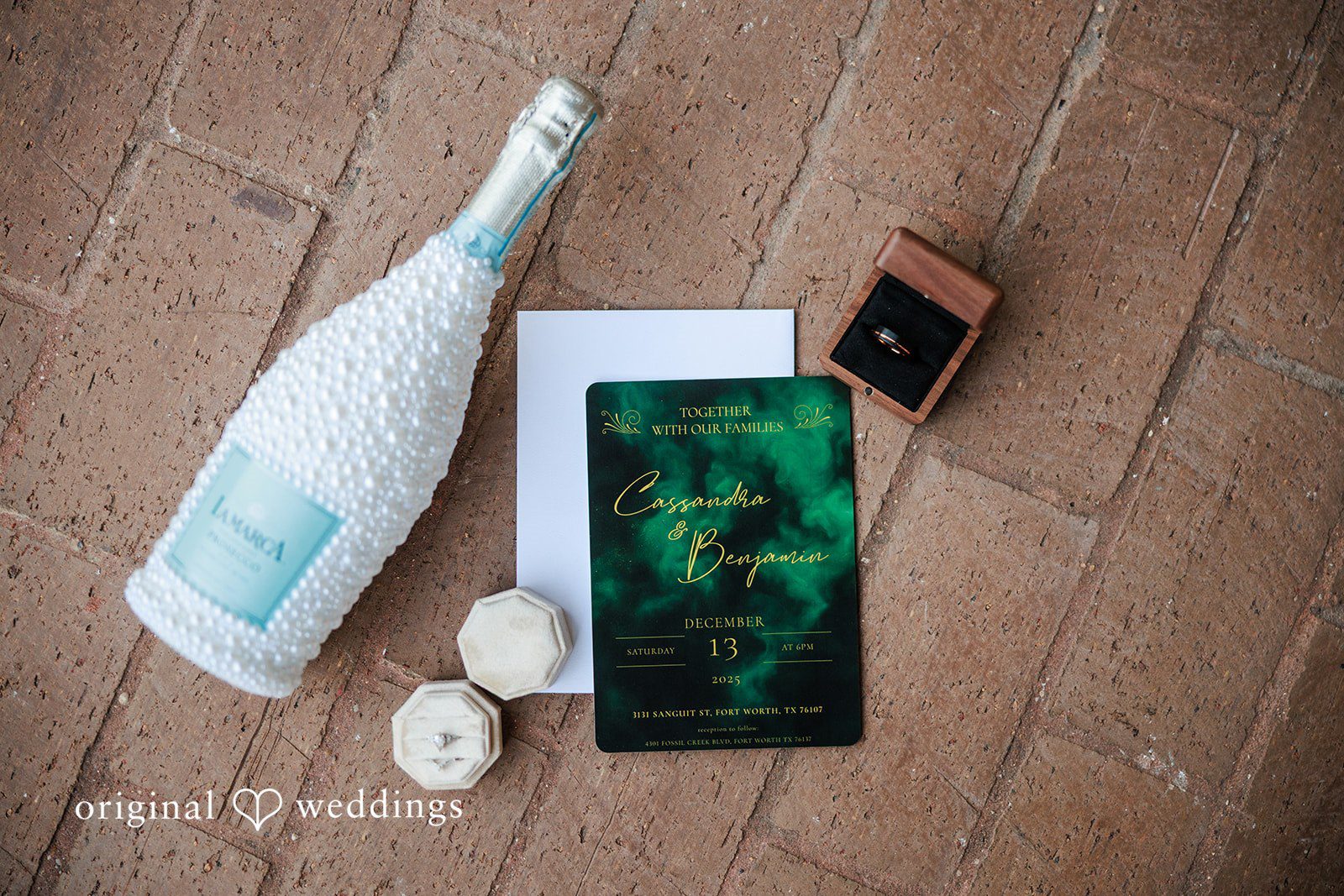Cassandra + Benjamin Wedding accessories