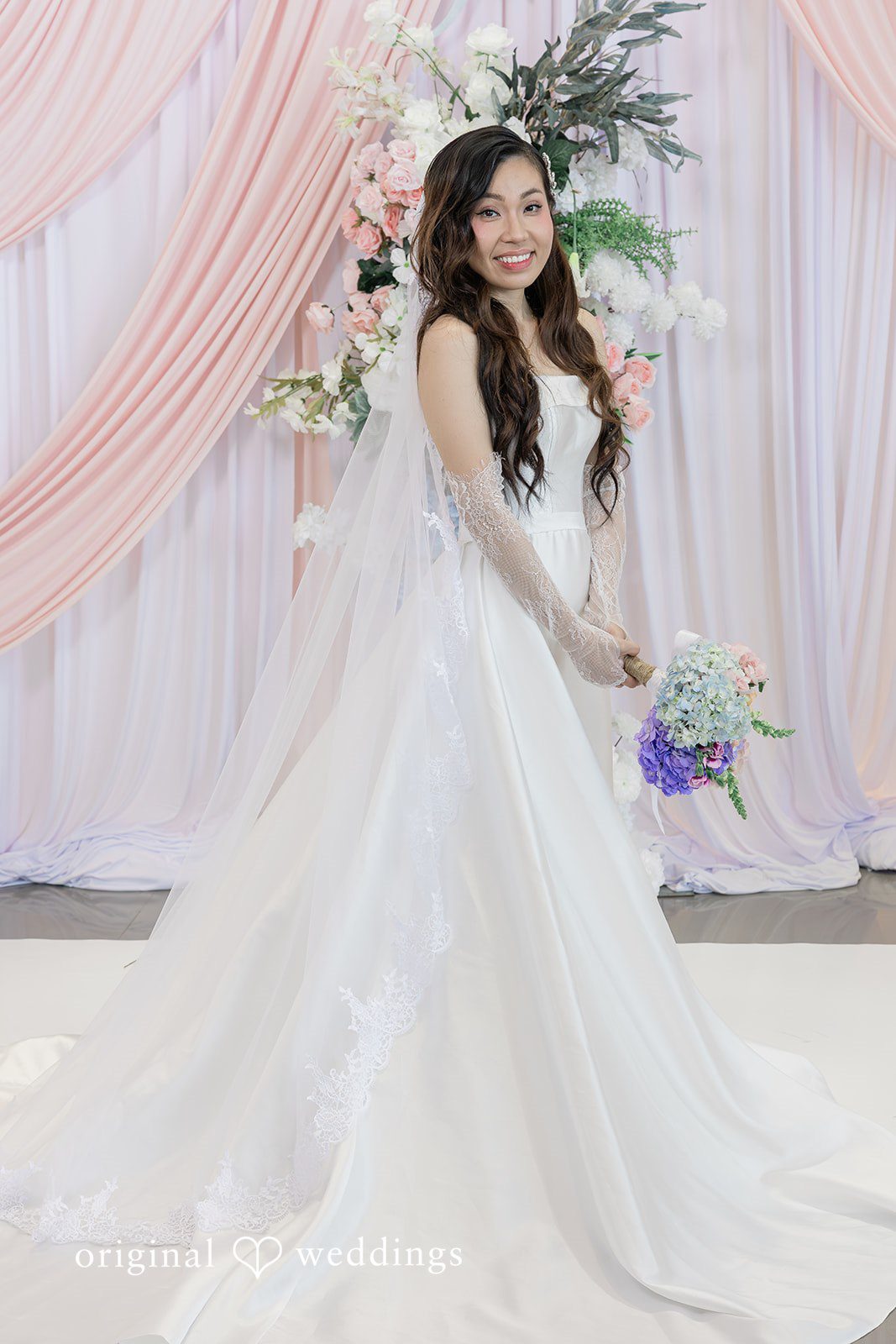 Khanh + Trung Bridal portrait after getting ready for the wedding day