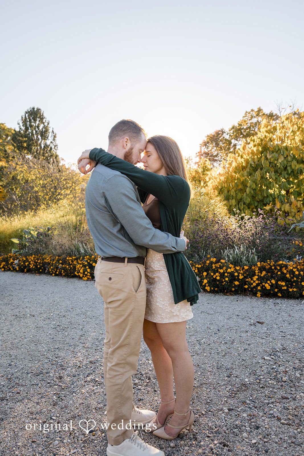 A quiet and lovely portrait of the couple