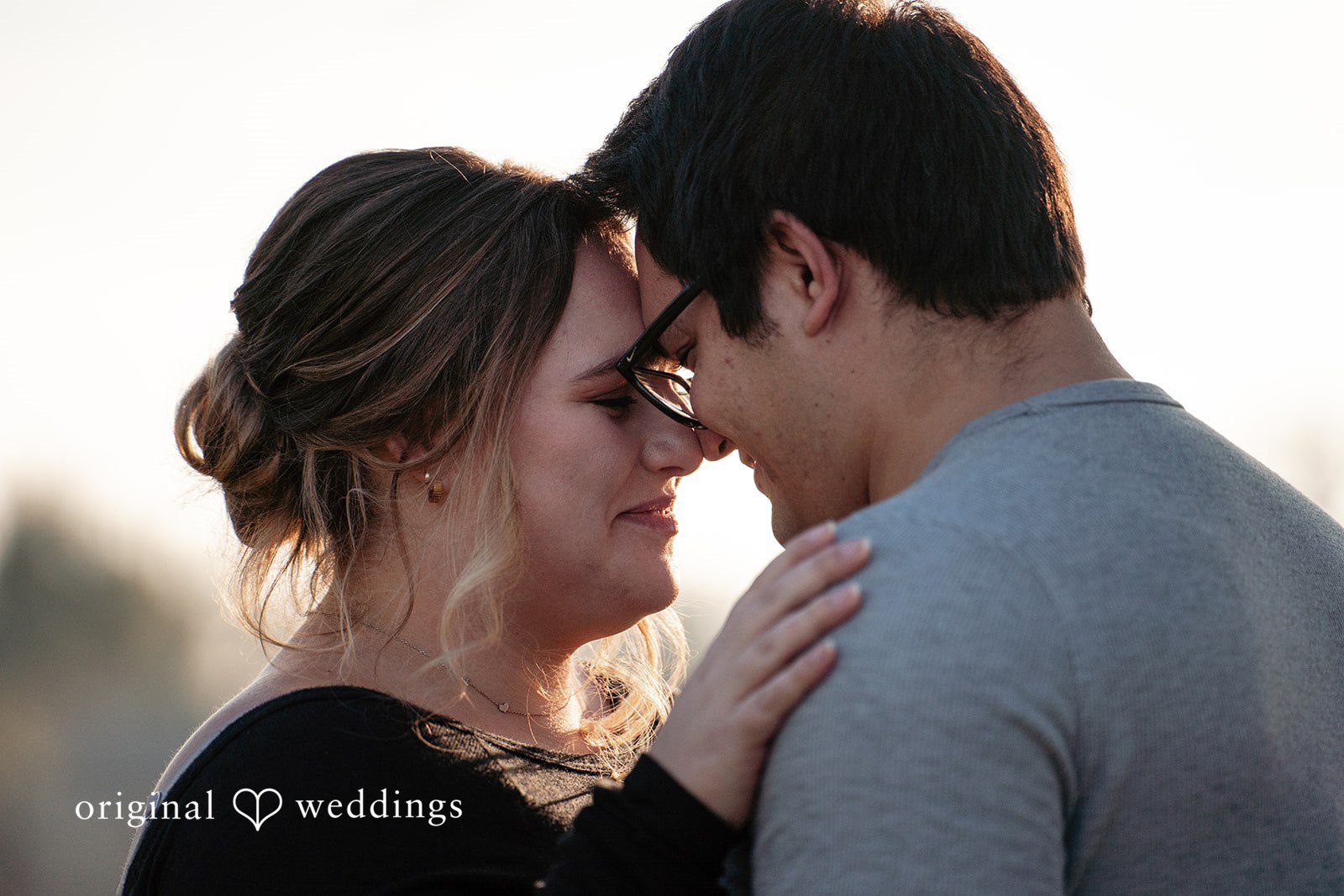 Ellie + Aaron A romantic portrait of the couple