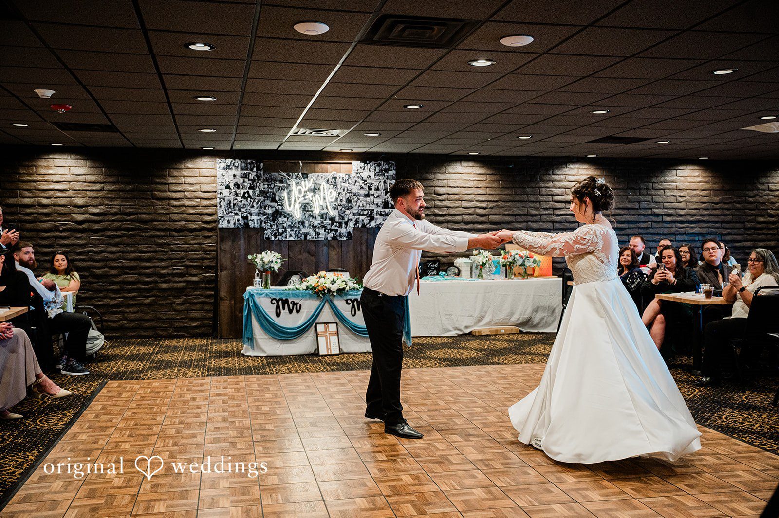 Christina + Quinton Couple dance time