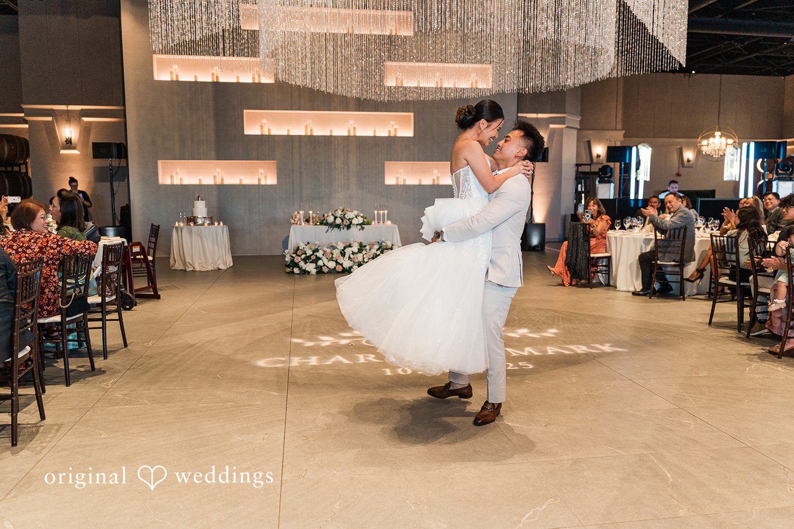Charize Giann + Mark Shou Beautiful dance of couple at Palm Event Center