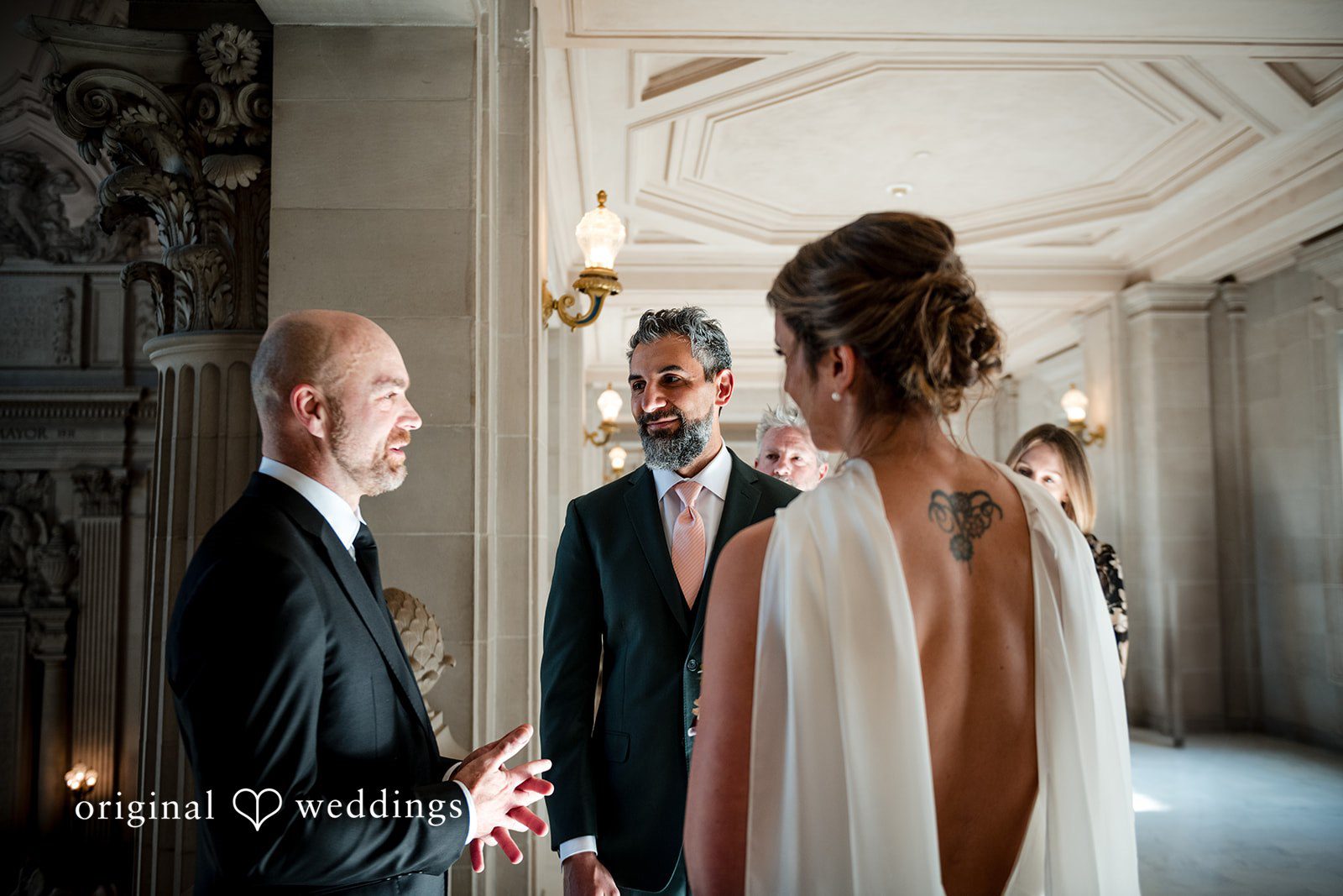 A portrait from the vows exchange