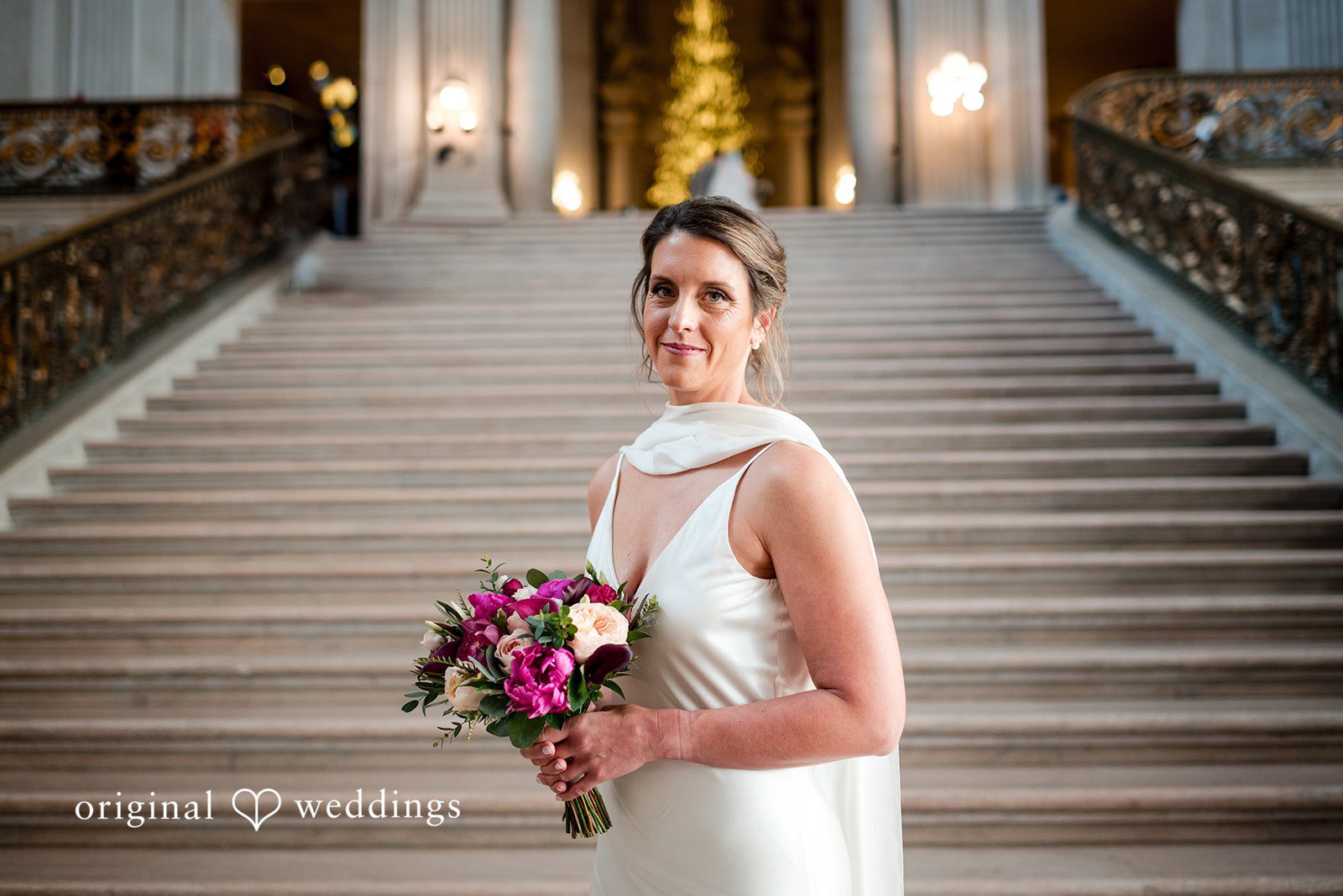 Our San Francisco wedding photographers captured a stunning portrait of the bride