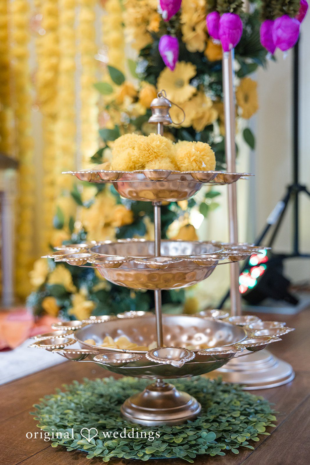Taylor + Yash Elegant engagement decor table