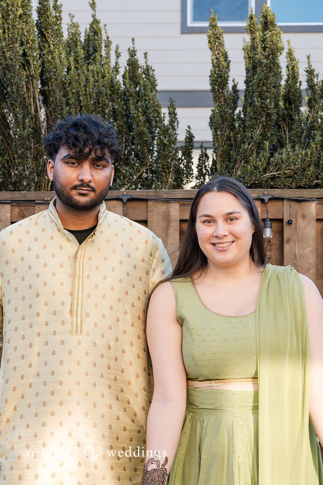 Taylor + Yash Elegant engagement photography captured by Portland Engagement Photographers from Original Weddings