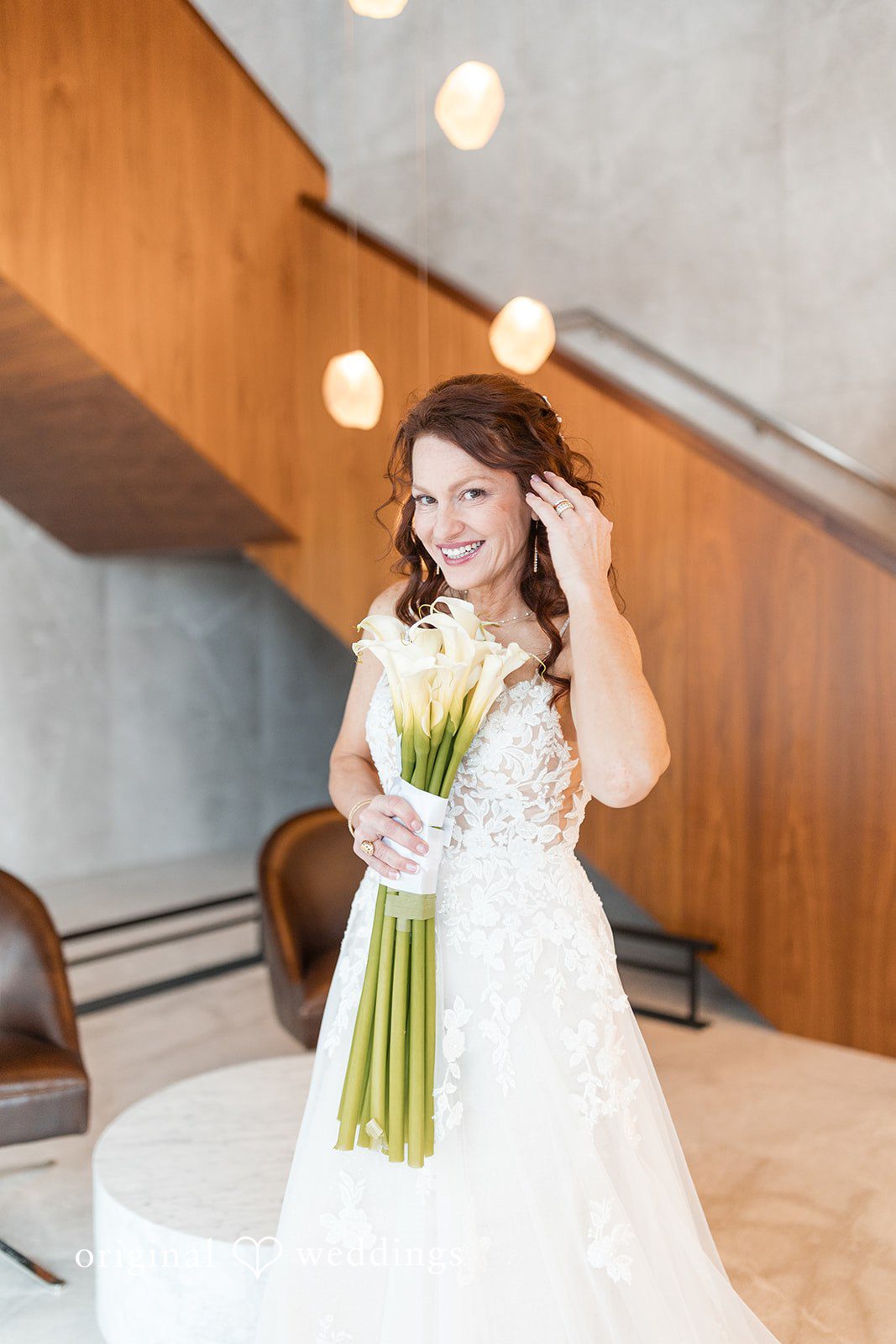 Beautiful bridal close-up captured by Baltimore Wedding Photographers