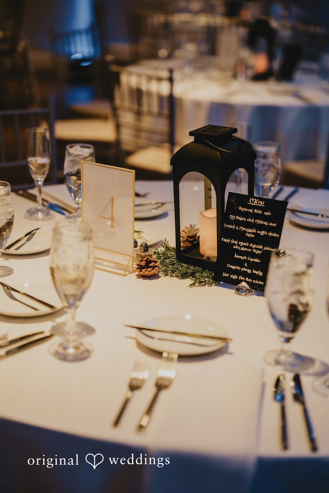 Mary + Ryan Beautifully decorated wedding table at Saphire Estate